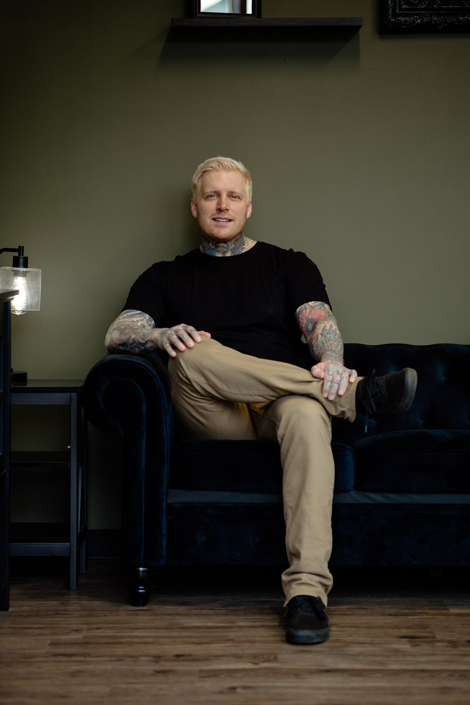 Seattle Tattoo Artist Branding Photos