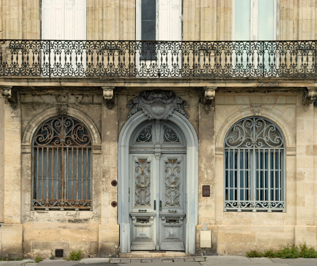 bordeaux front door