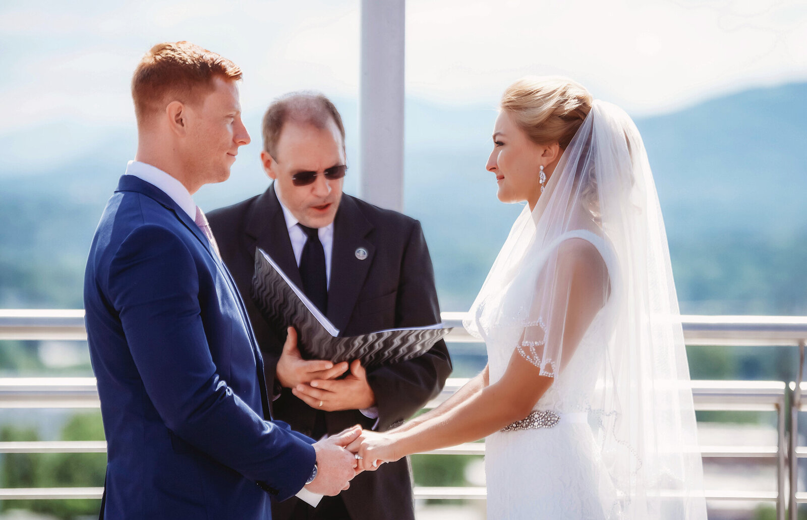 Micro Wedding at the Capital Club in Asheville, NC.