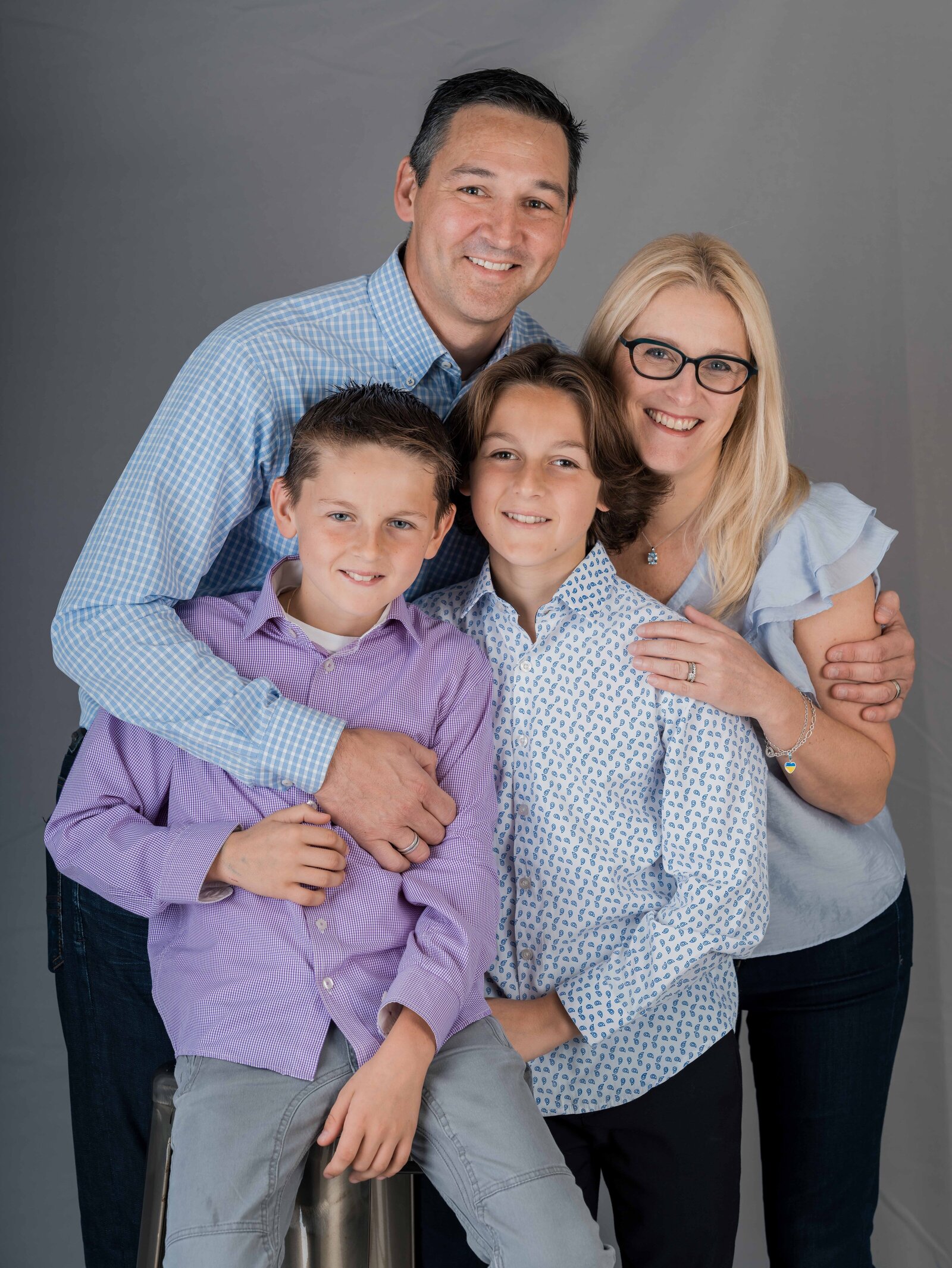 Milton studio family session