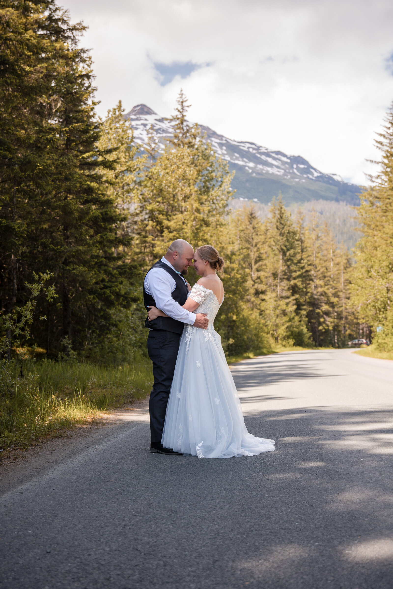 Christine Johnson Photography - Rachel and Bill Wedding Glacier Juneau AK -7