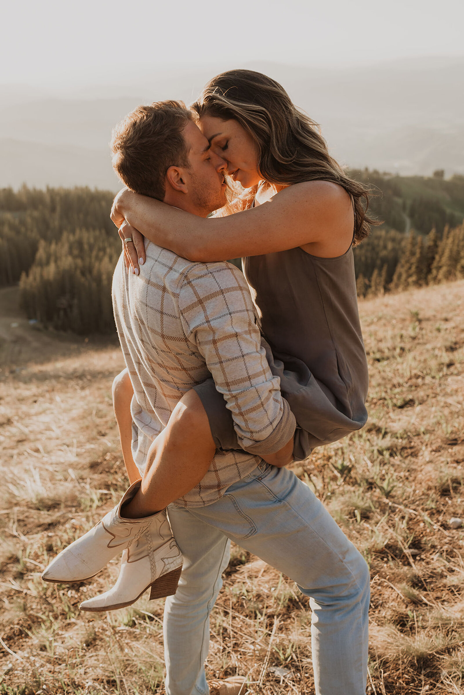 The Little Nell wedding proposal photos mountain in Aspen, Colorado
