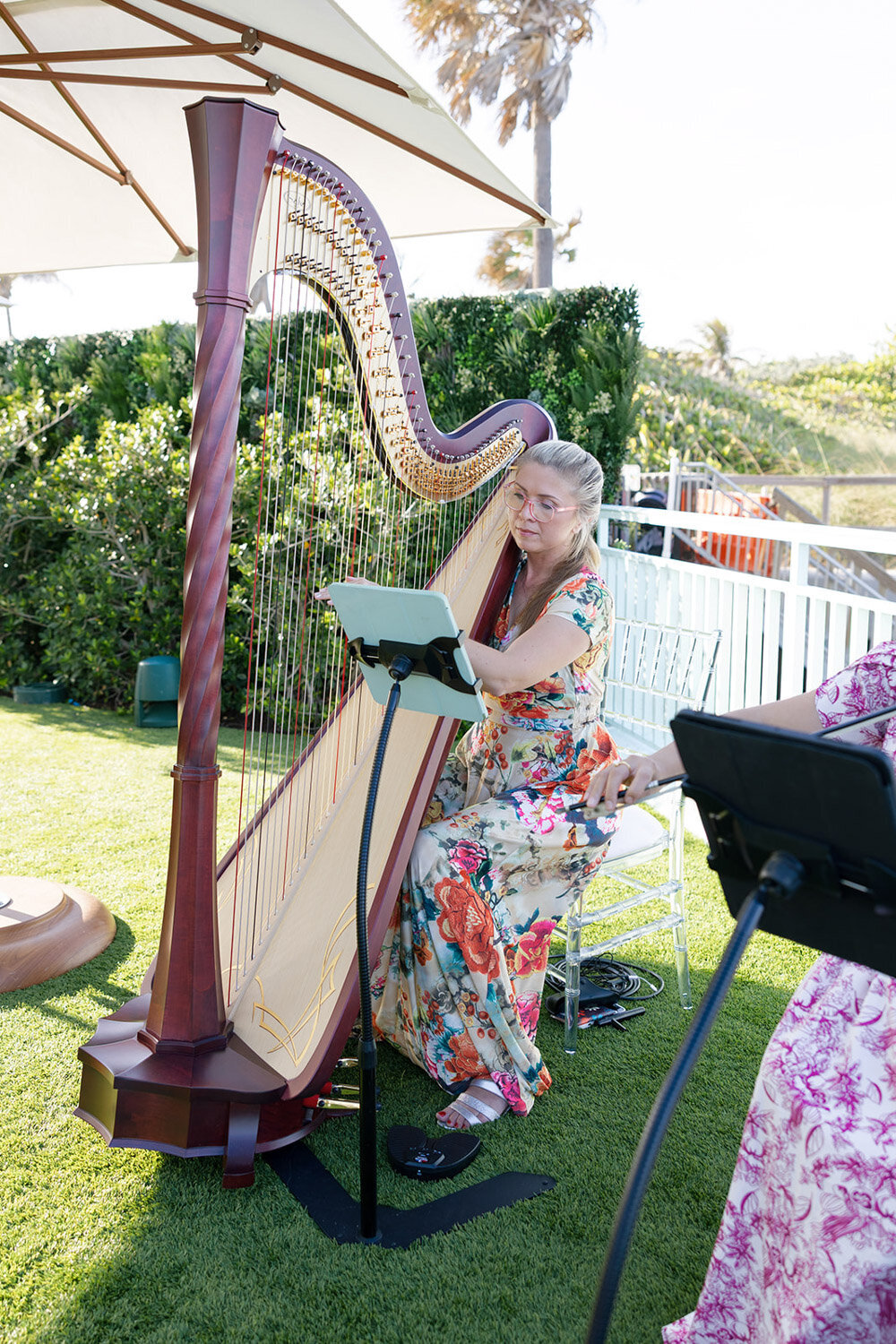 Harpist-Karina-wedding-Eau-Palm-Beach-Resort-Florida-524