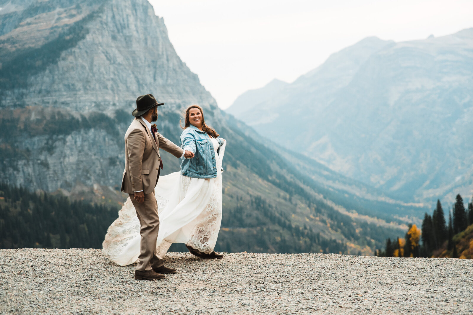 Glacier National Park Fall Elopement Photography Videography004