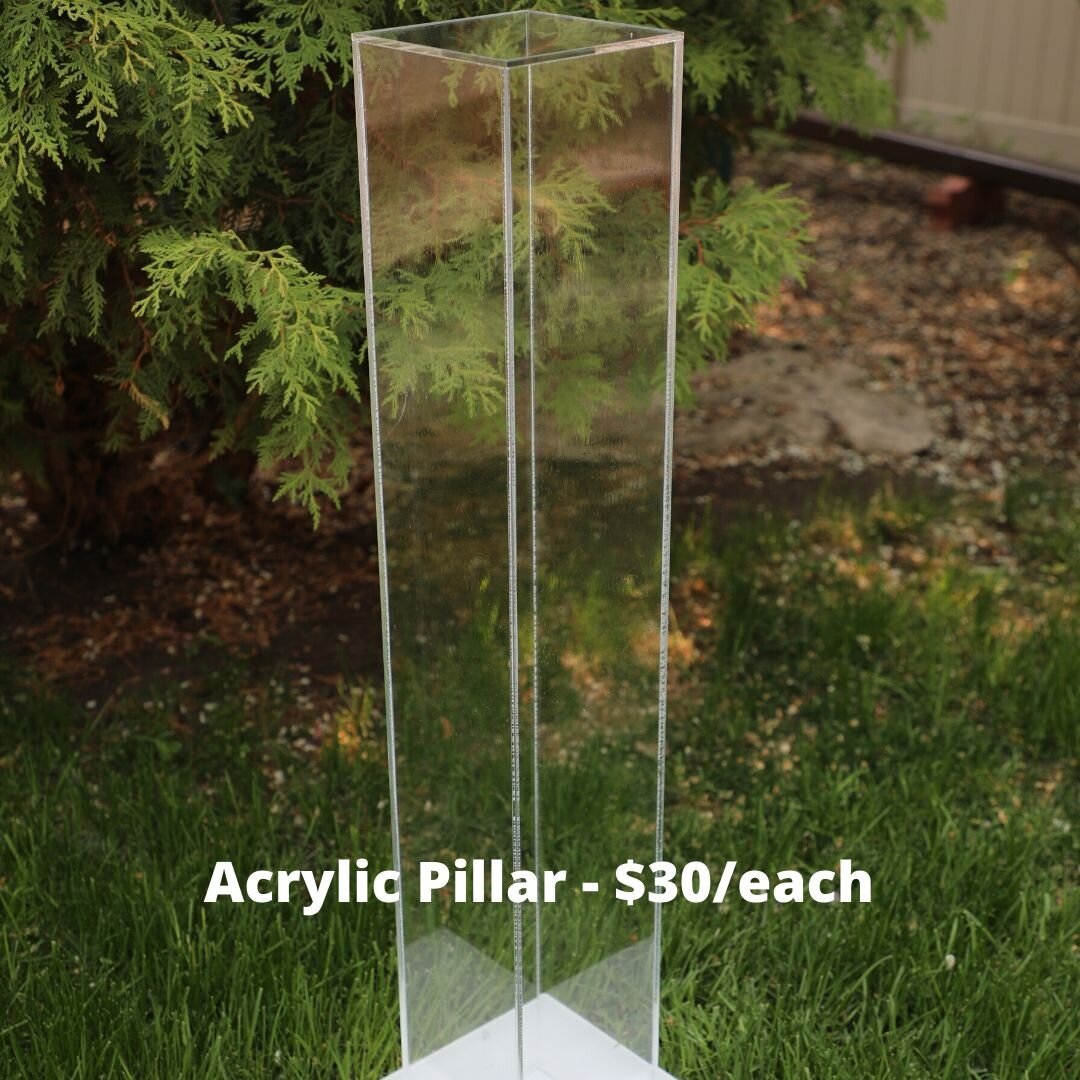 acrylic pillar