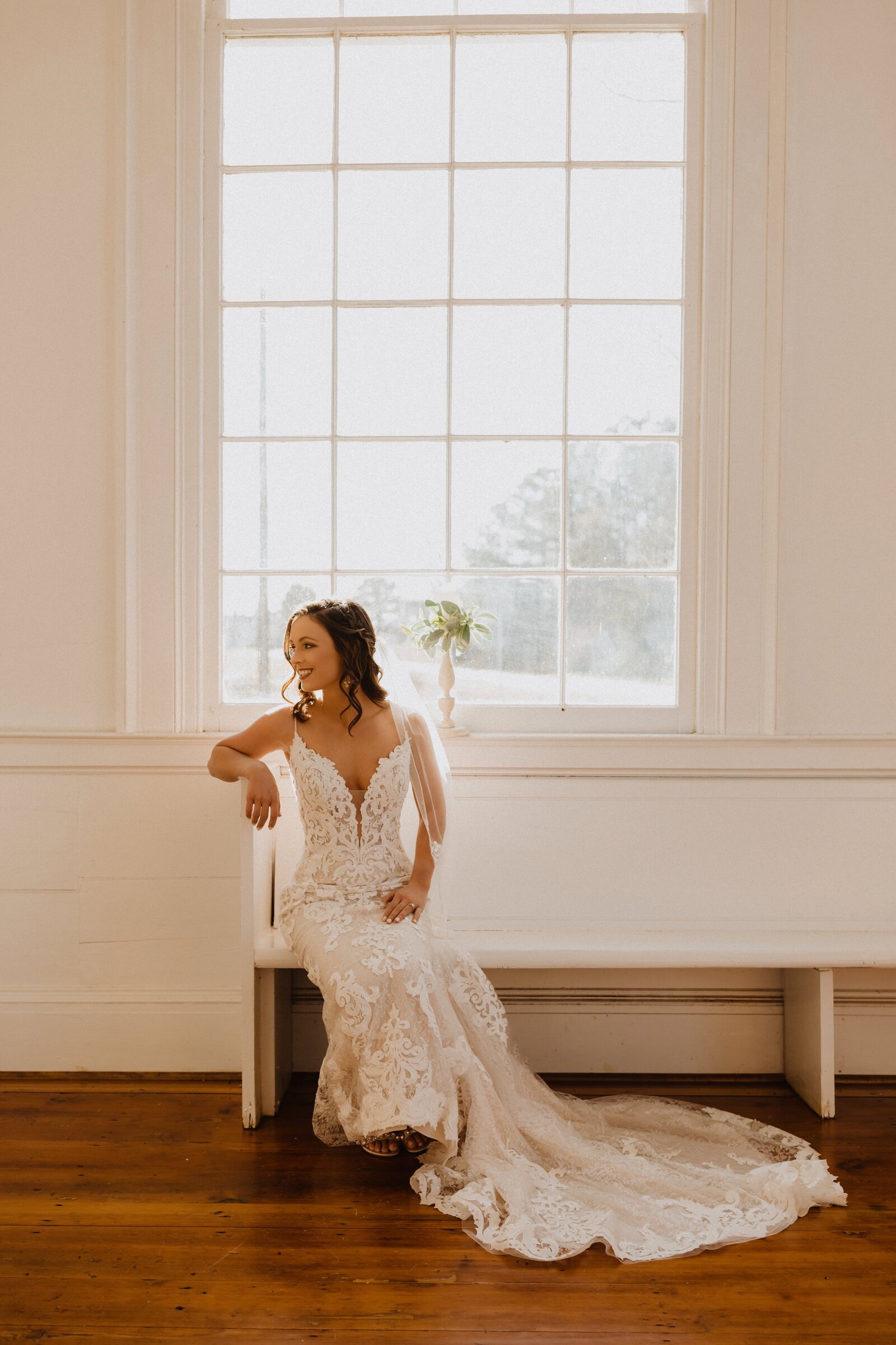 Historic chapel wedding, indoor ceremony, virginia wedding venue