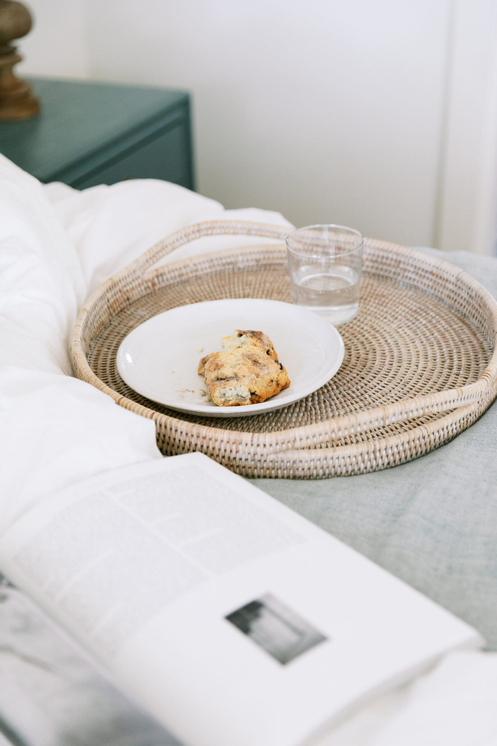 morning breakfast in bed