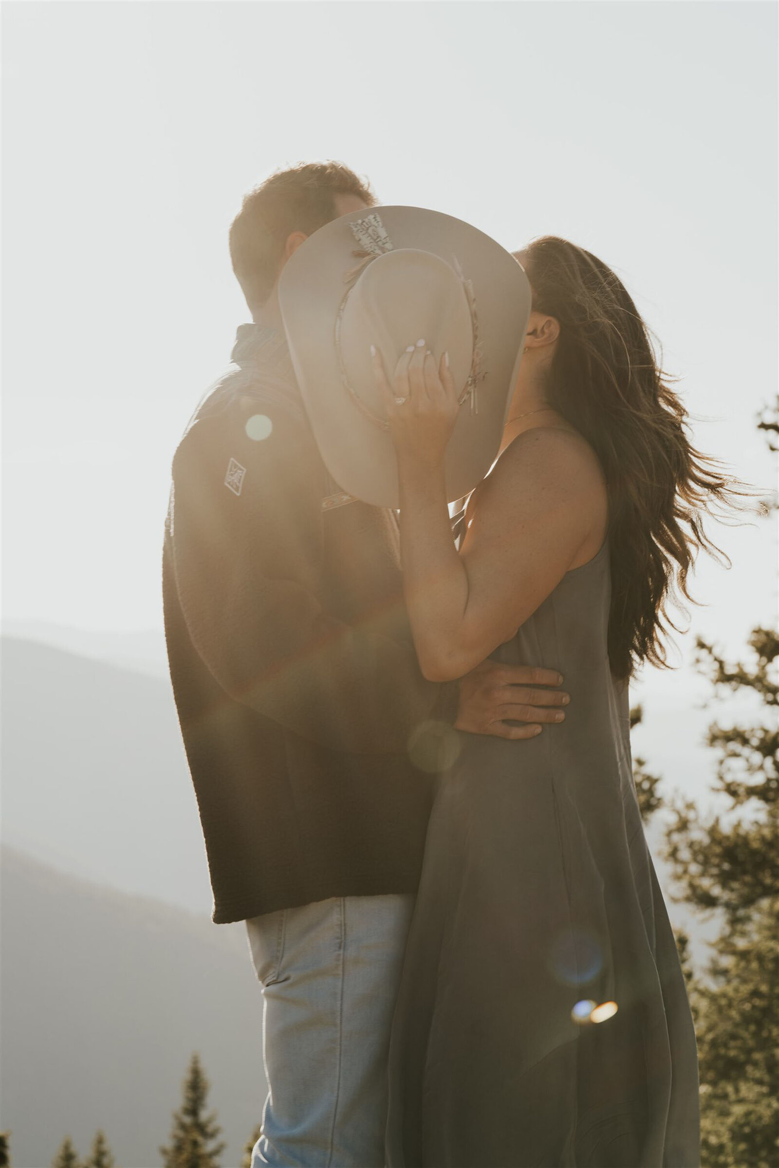 The Little Nell wedding proposal photos mountain in Aspen, Colorado