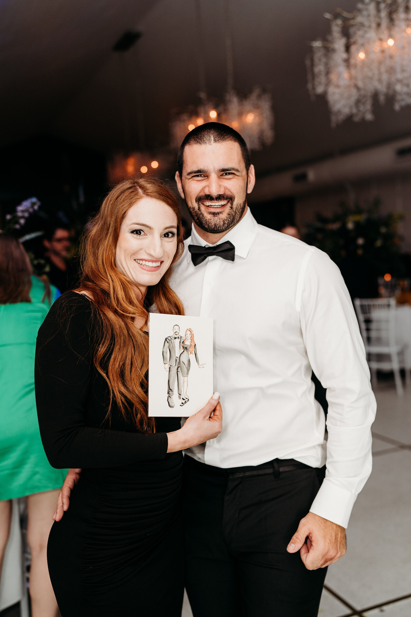 hunter-valley-live-wedding-guest-illustrations-couple