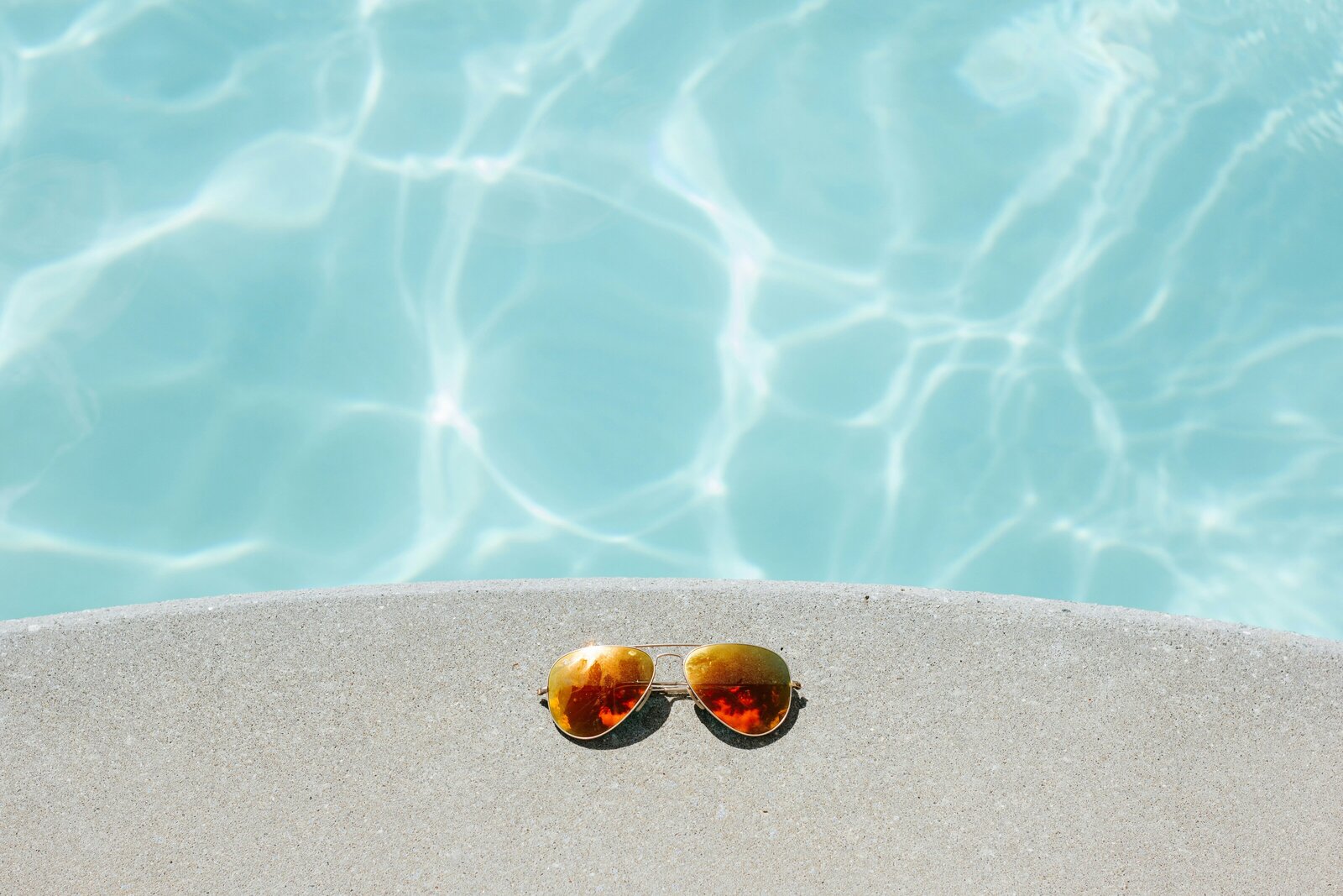 Sunglasses at Pool