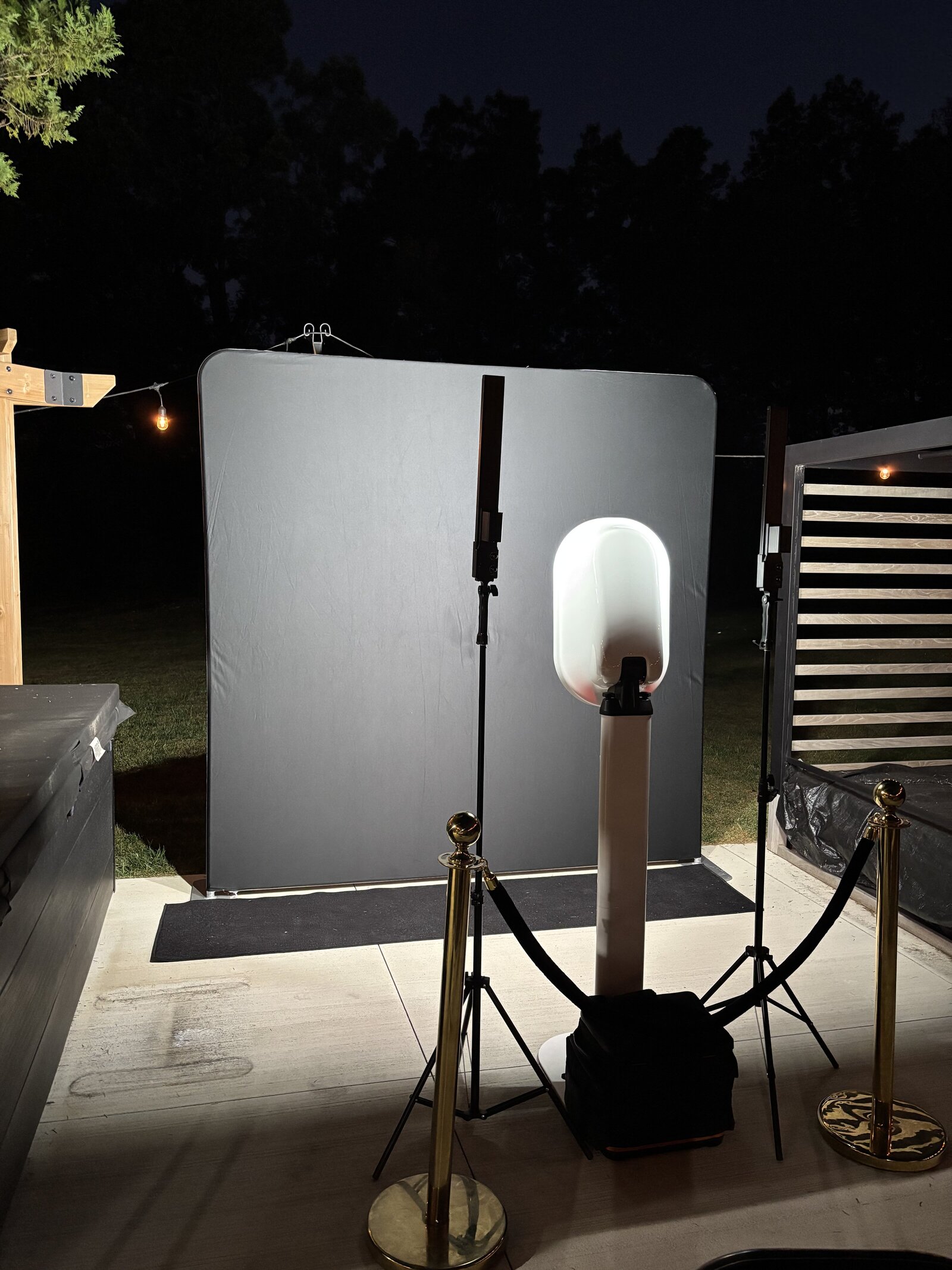 Salsa Booth Back Digital Photo Booth Ann Arbor Michigan Instant Sharing Booth