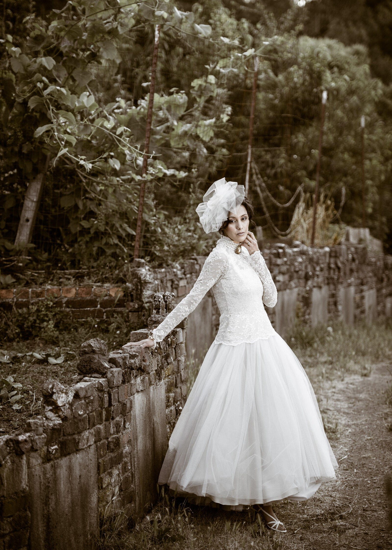 wedding-bride-vintage-black-and-white-