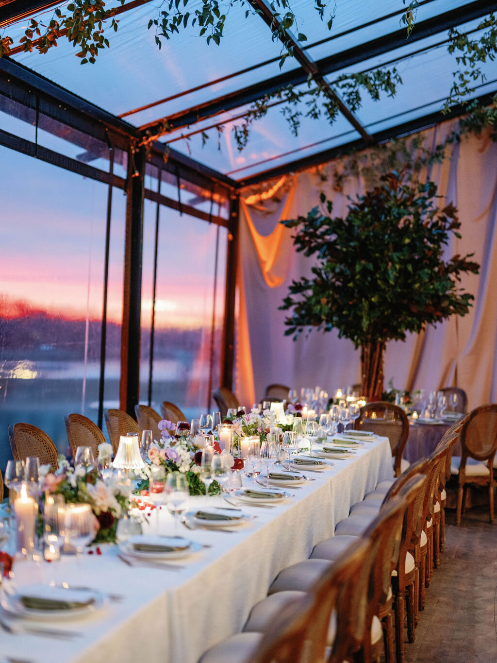 227_Kate Campbell Floral Whitehall Manor tented Winter wedding by Anna and Mateo photo Reception