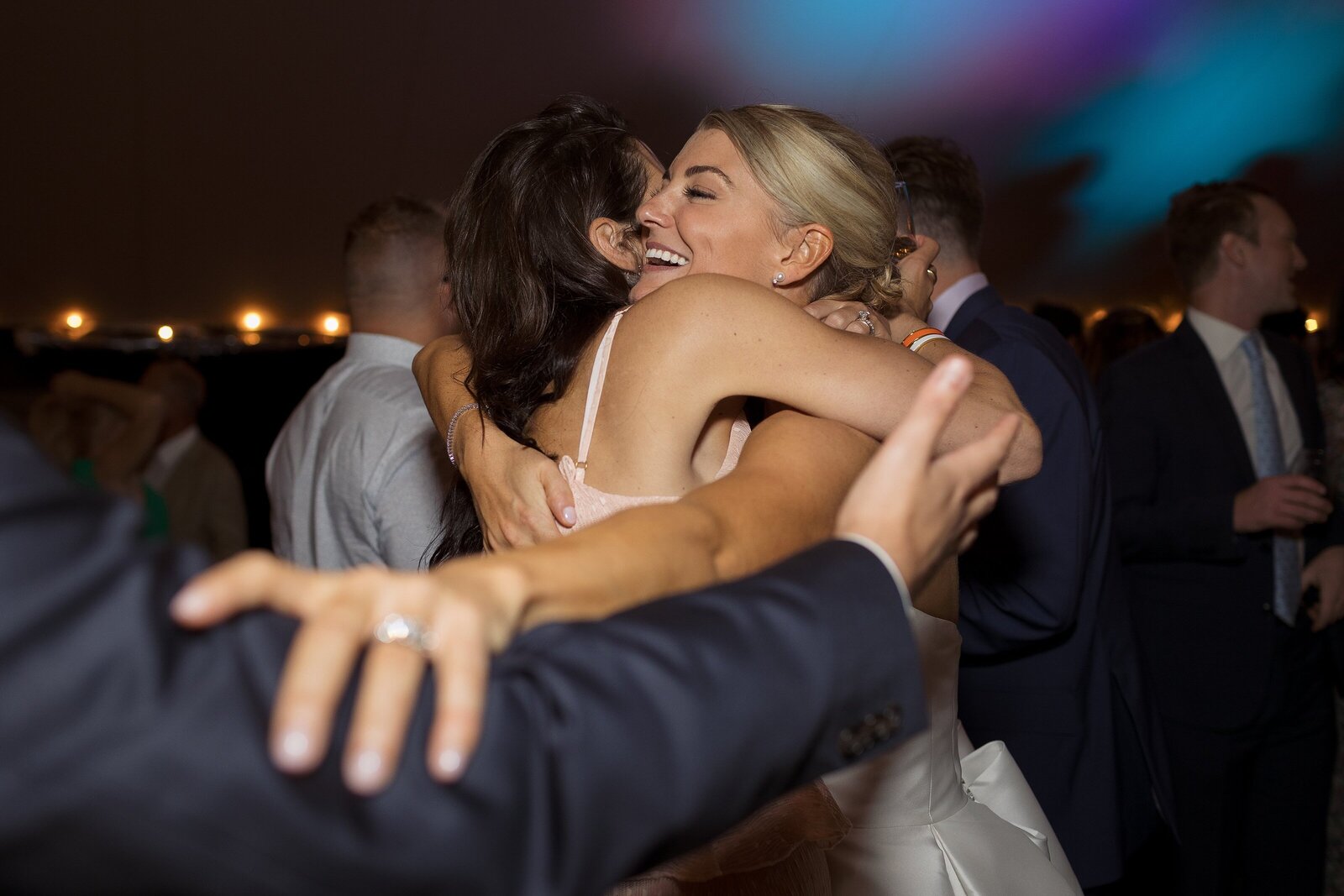 Tented South Dartmouth wedding at Salters Point. Deborah Zoe Photography.