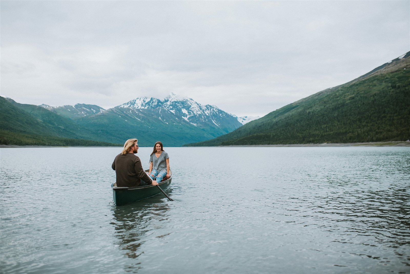 Eklutna Lake Engagement Photos | Alaska Wedding Photographer1