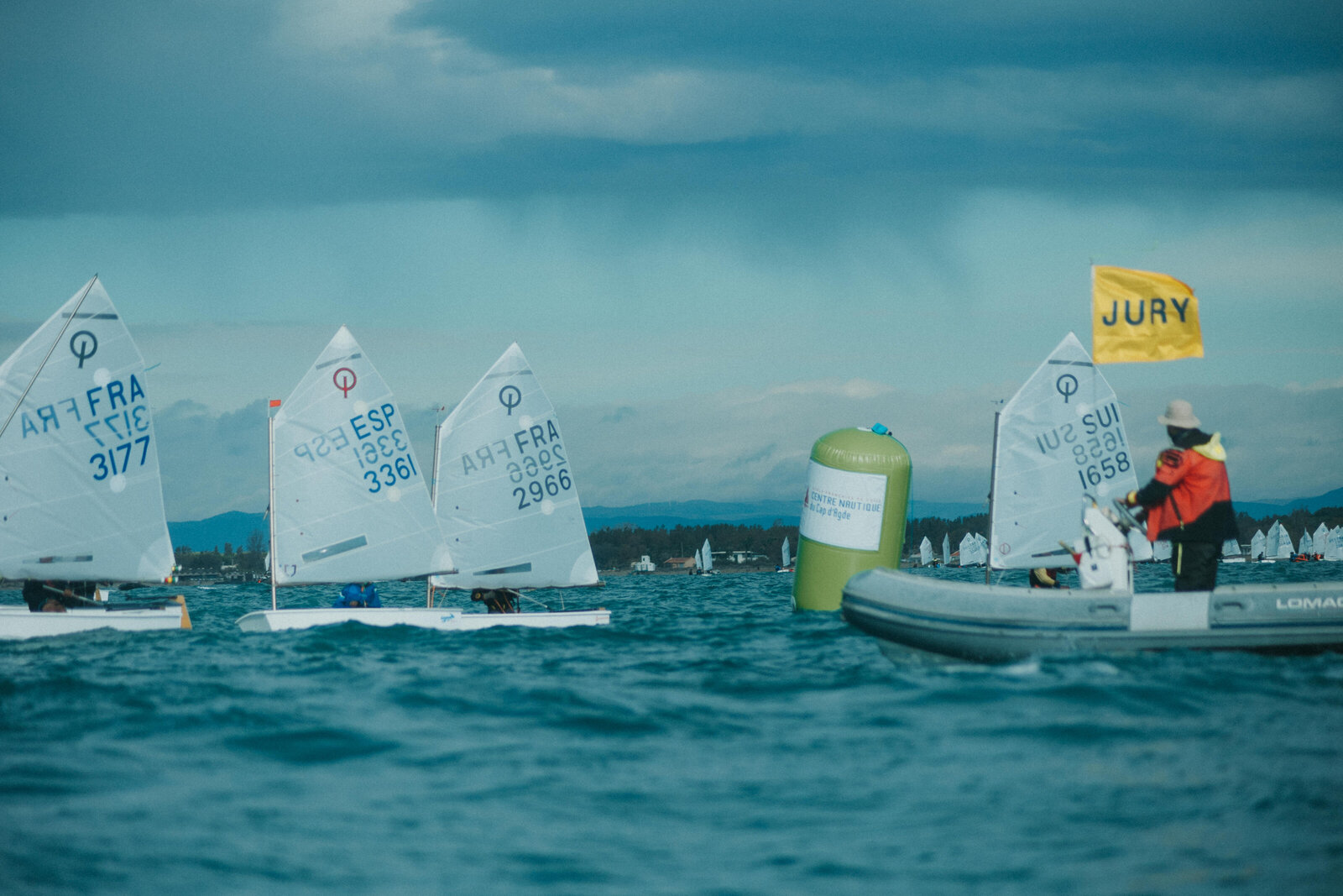 regate opticup cap d agde- photographe course optimist - caroline liabot