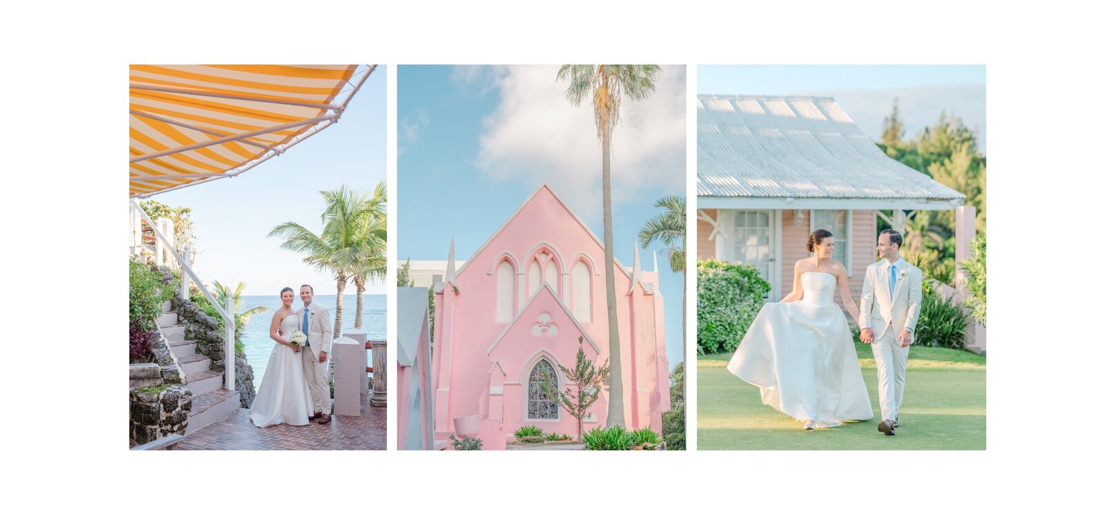 bermuda wedding. coral beach club pink church 
