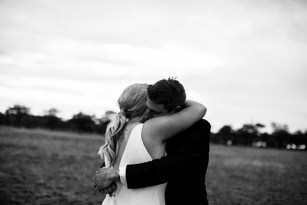 Geelong Wedding Photographer Monika Berry in Embrace Bridal Dress