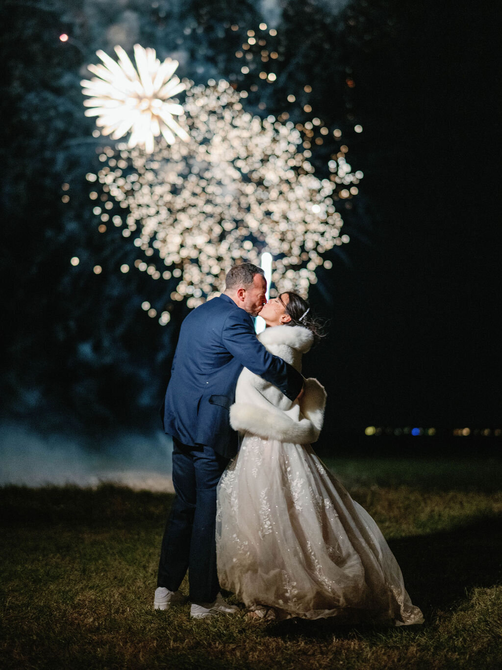 69_Kate Campbell Floral Whitehall Manor tented Winter wedding by Anna and Mateo photo Entertainment
