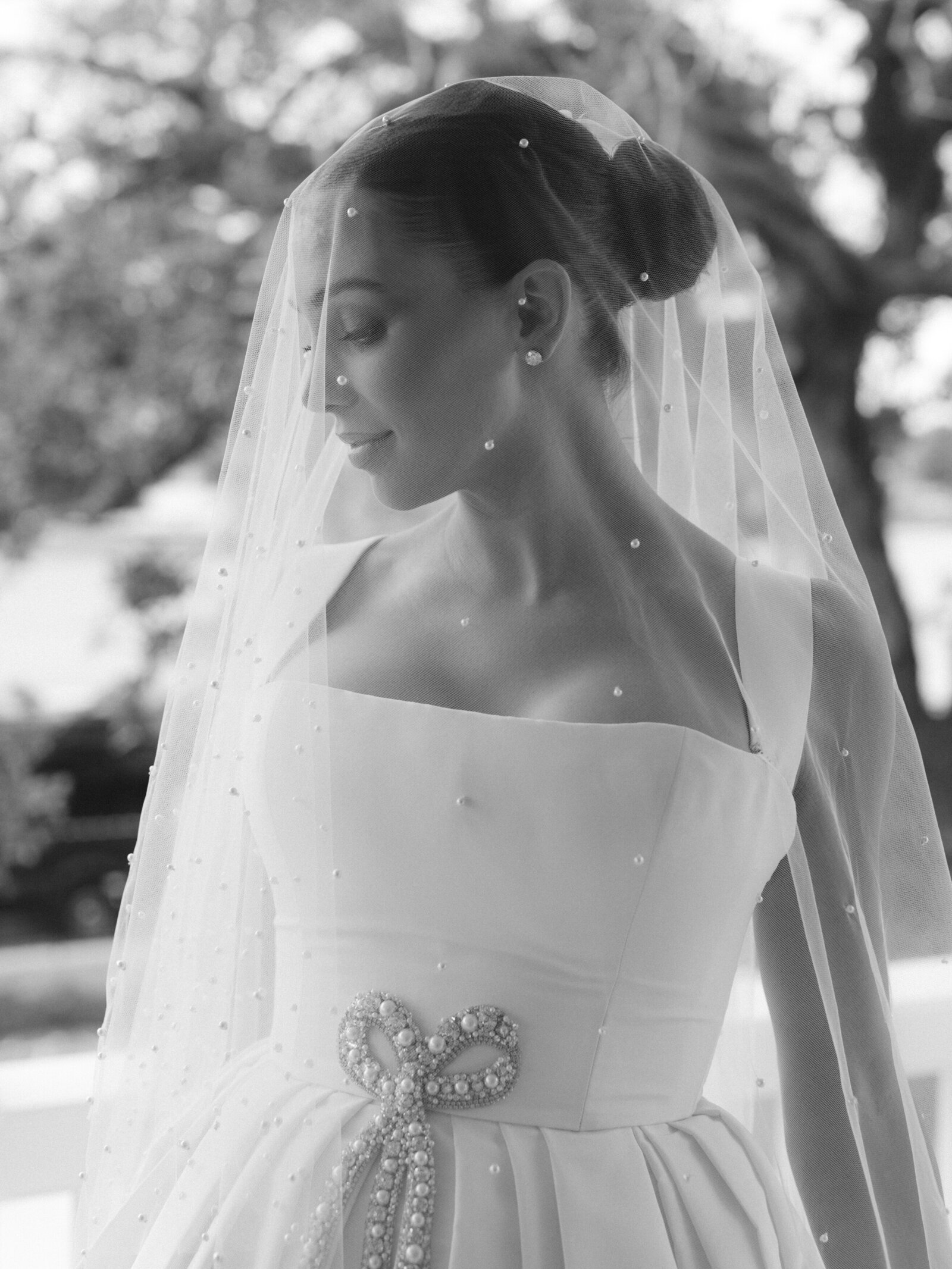 Reem Acra wedding dress
