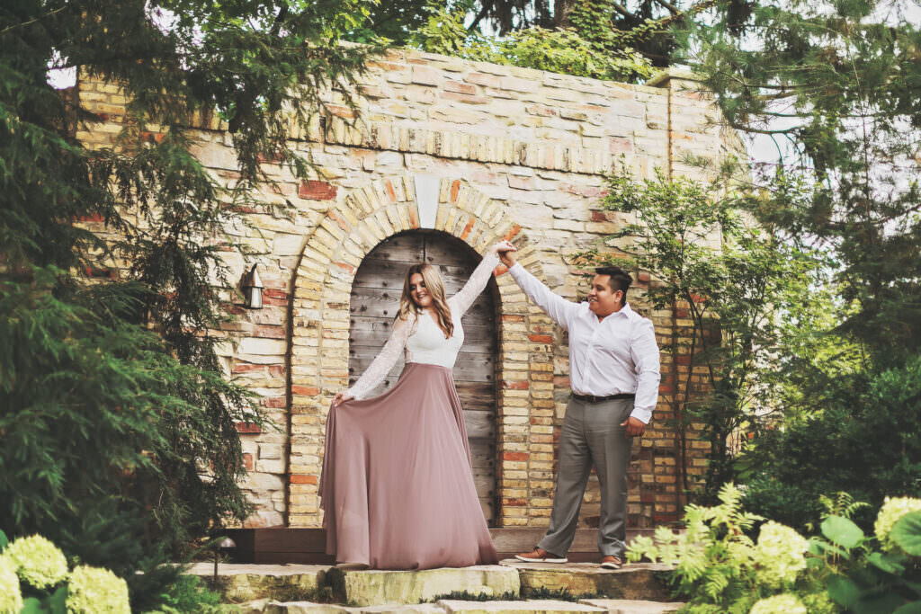 Hamstra Gardens Engagement Photos