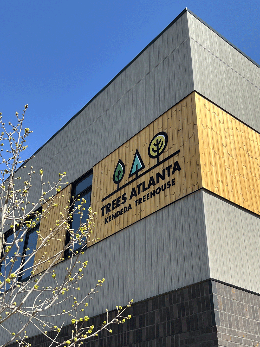 Trees ATL exterior sign