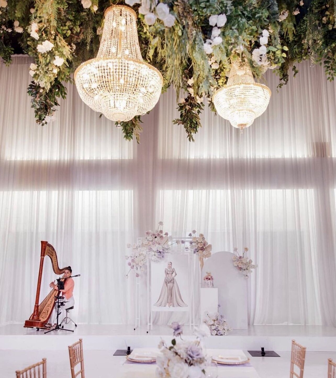 Whitestone ballroom styling detail