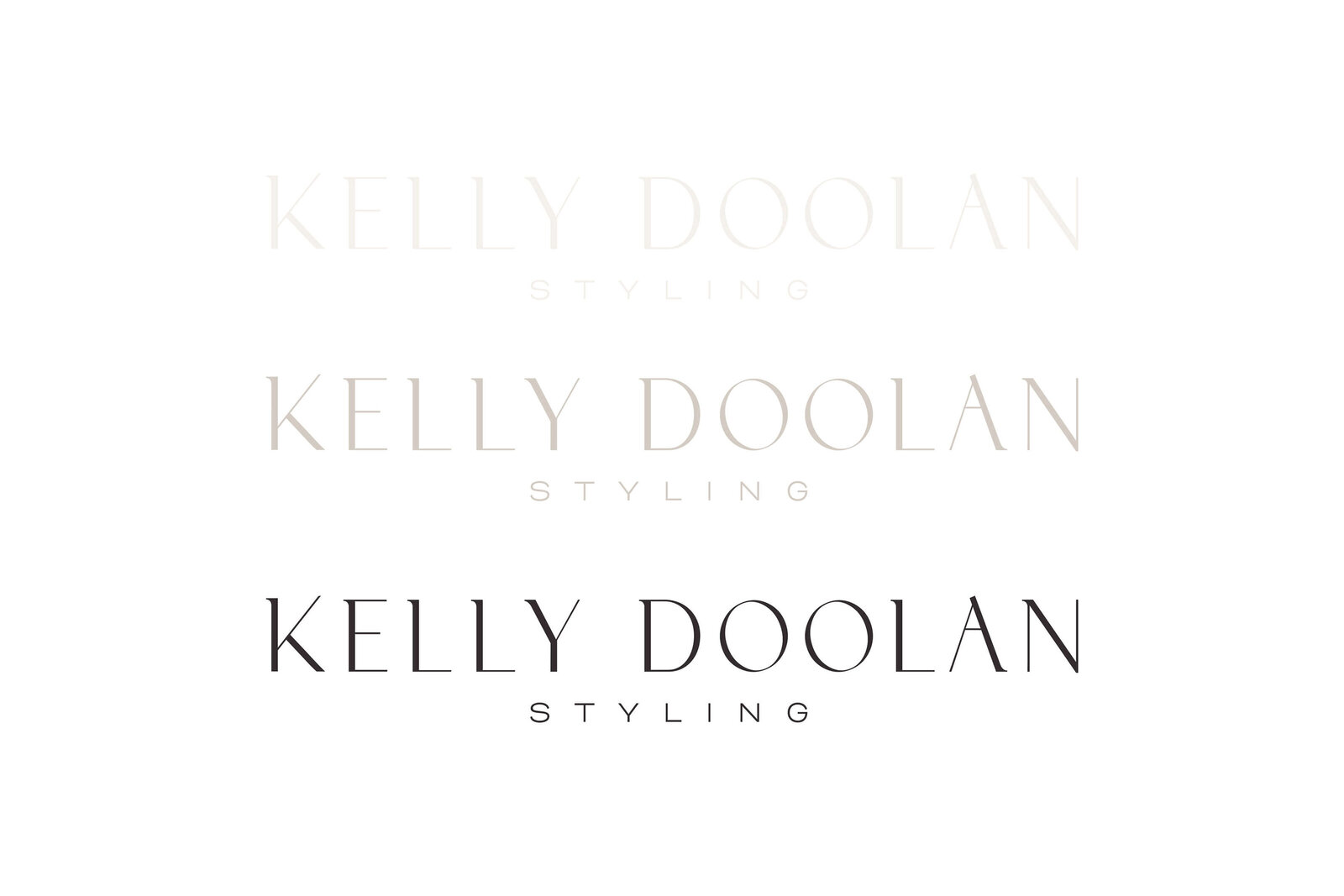 Chic-modern-logo-design-for-Kelly-Doolan-Styling-by-Fig-2-Design-1
