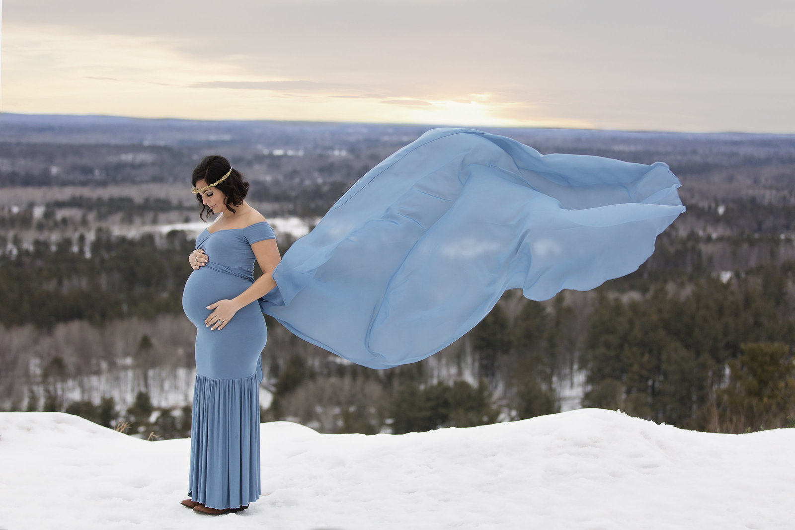 Mic higan Maternity Photographer | Pine Mountain Resort