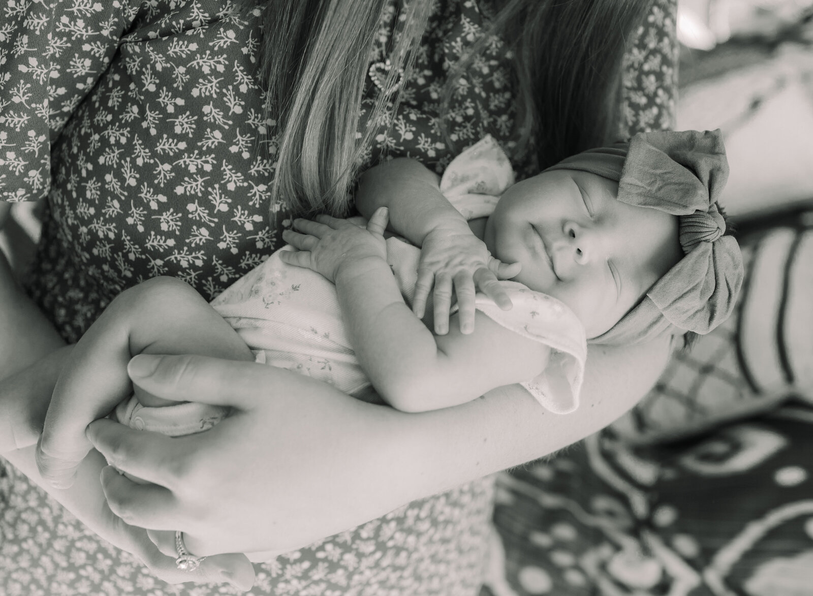 newborn lifestyle closeup