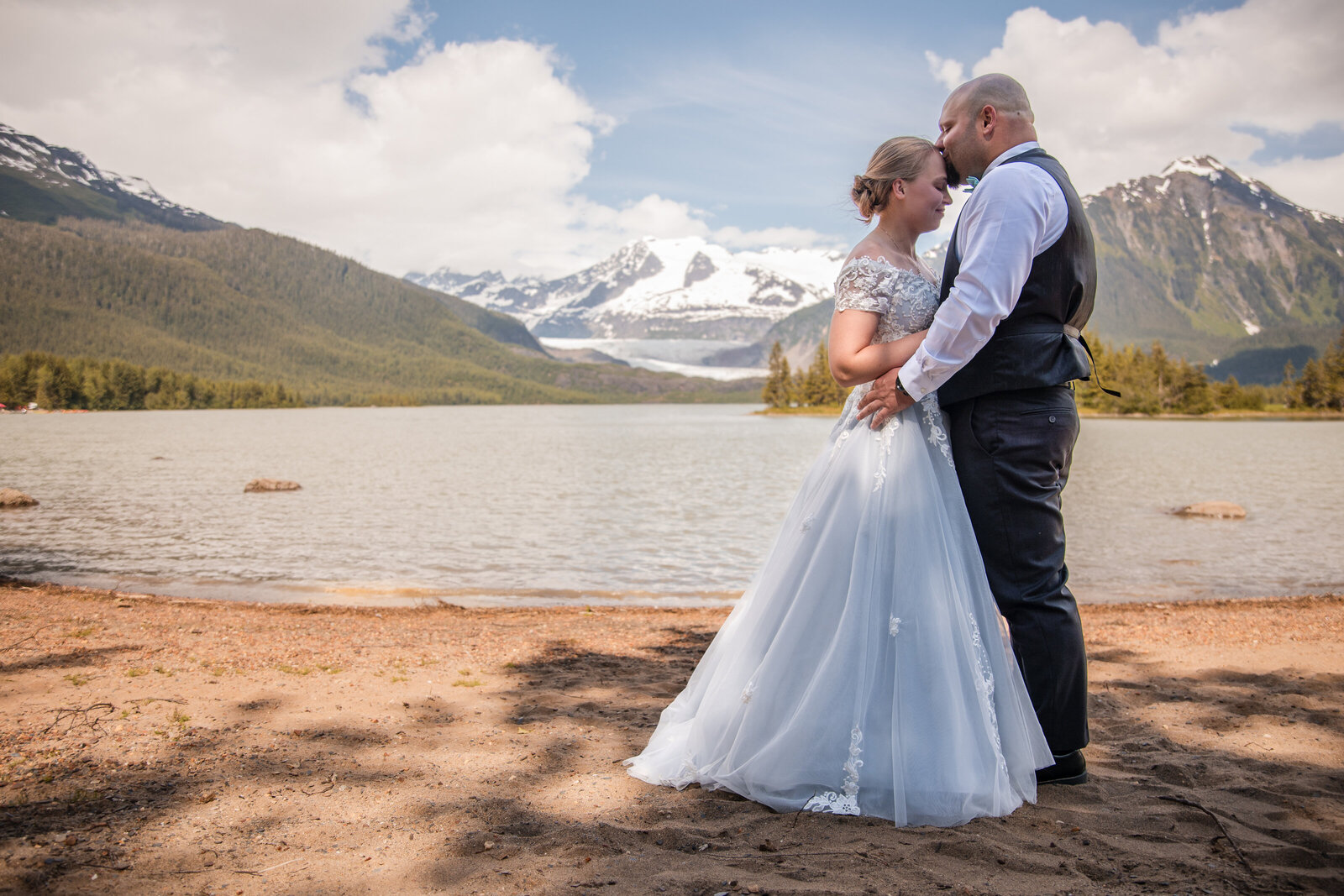 Christine Johnson Photography - Rachel and Bill Wedding Glacier Juneau AK -5