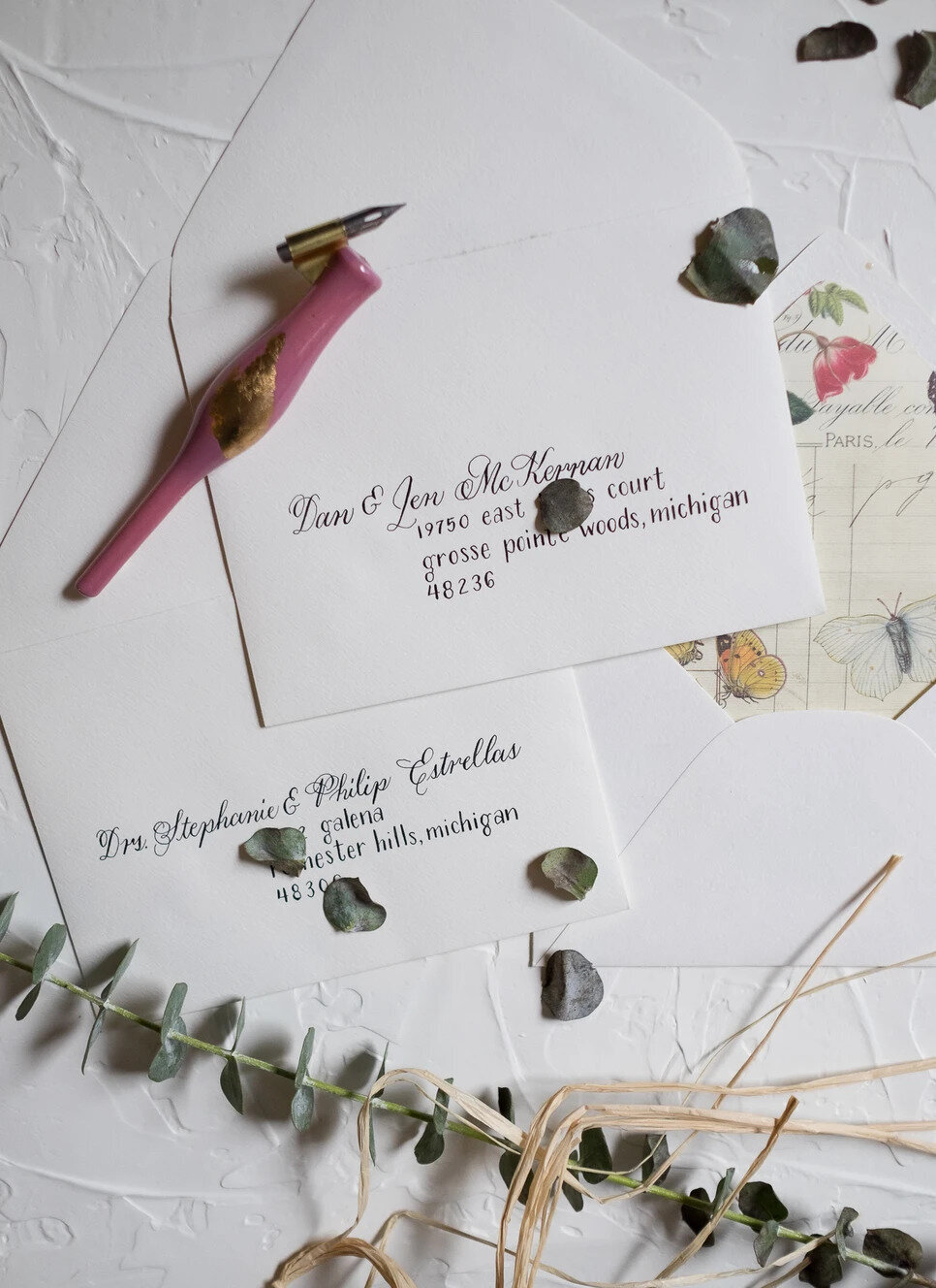 modern-calligraphy-wedding-envelopes