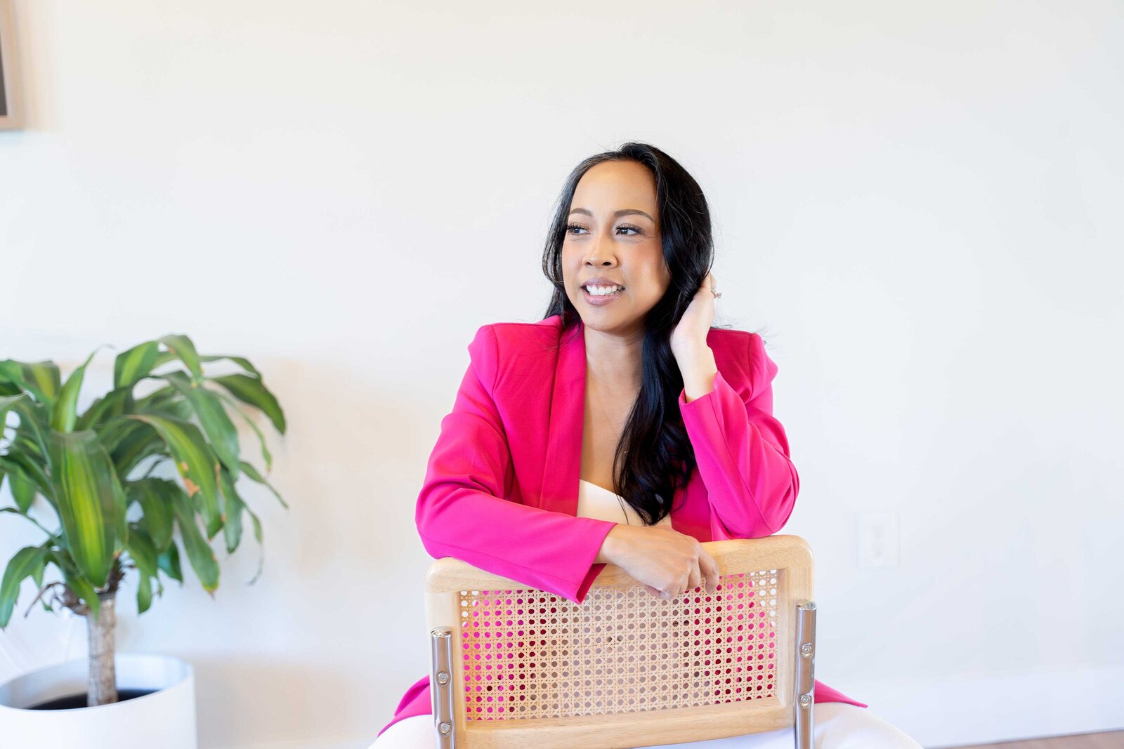 Lifestyle brand photography session by Sophie K. Hunter, professional brand photographer for entrepreneurs in her Dallas studio