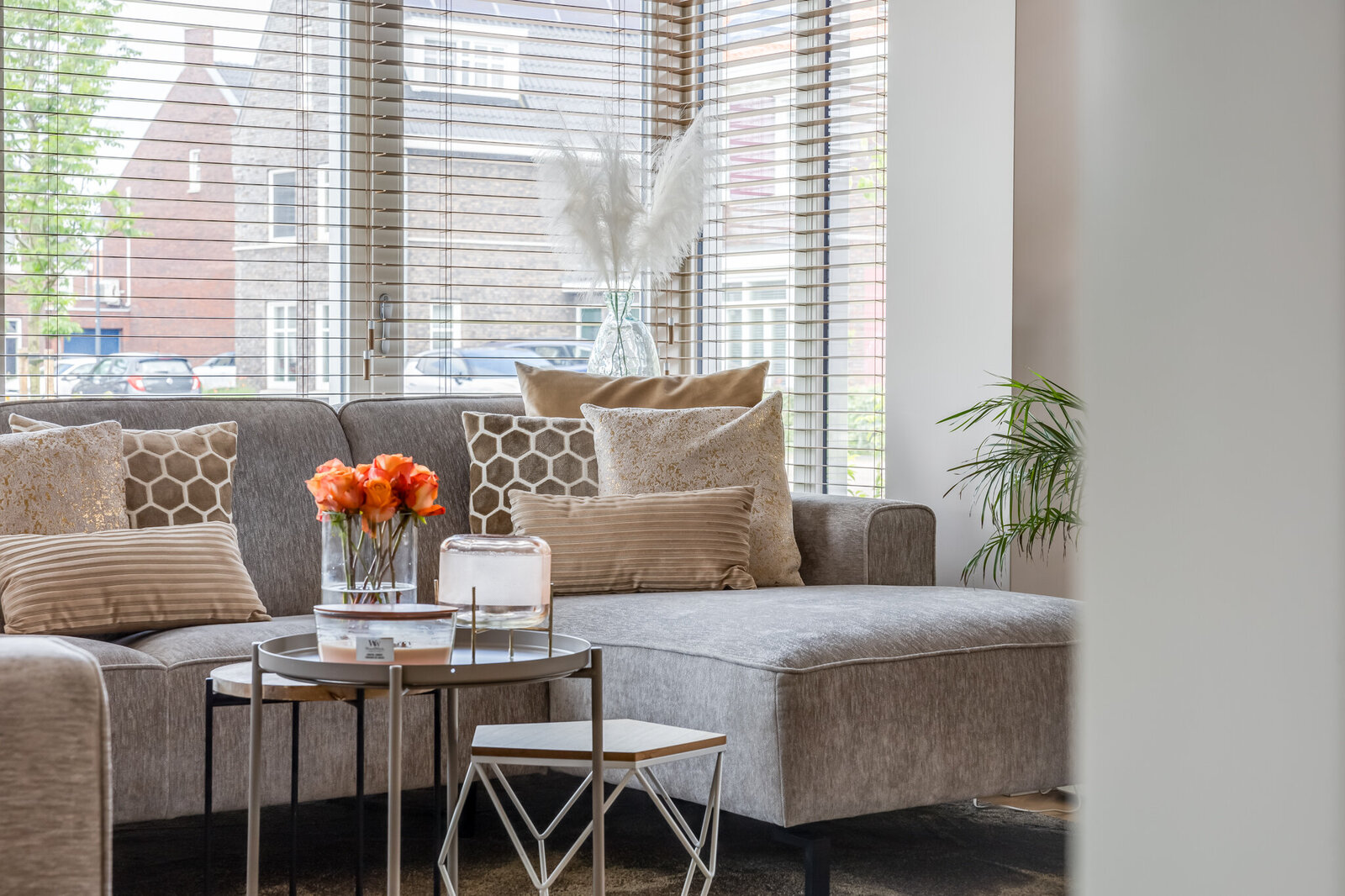 Luxe woonkamer fotografie