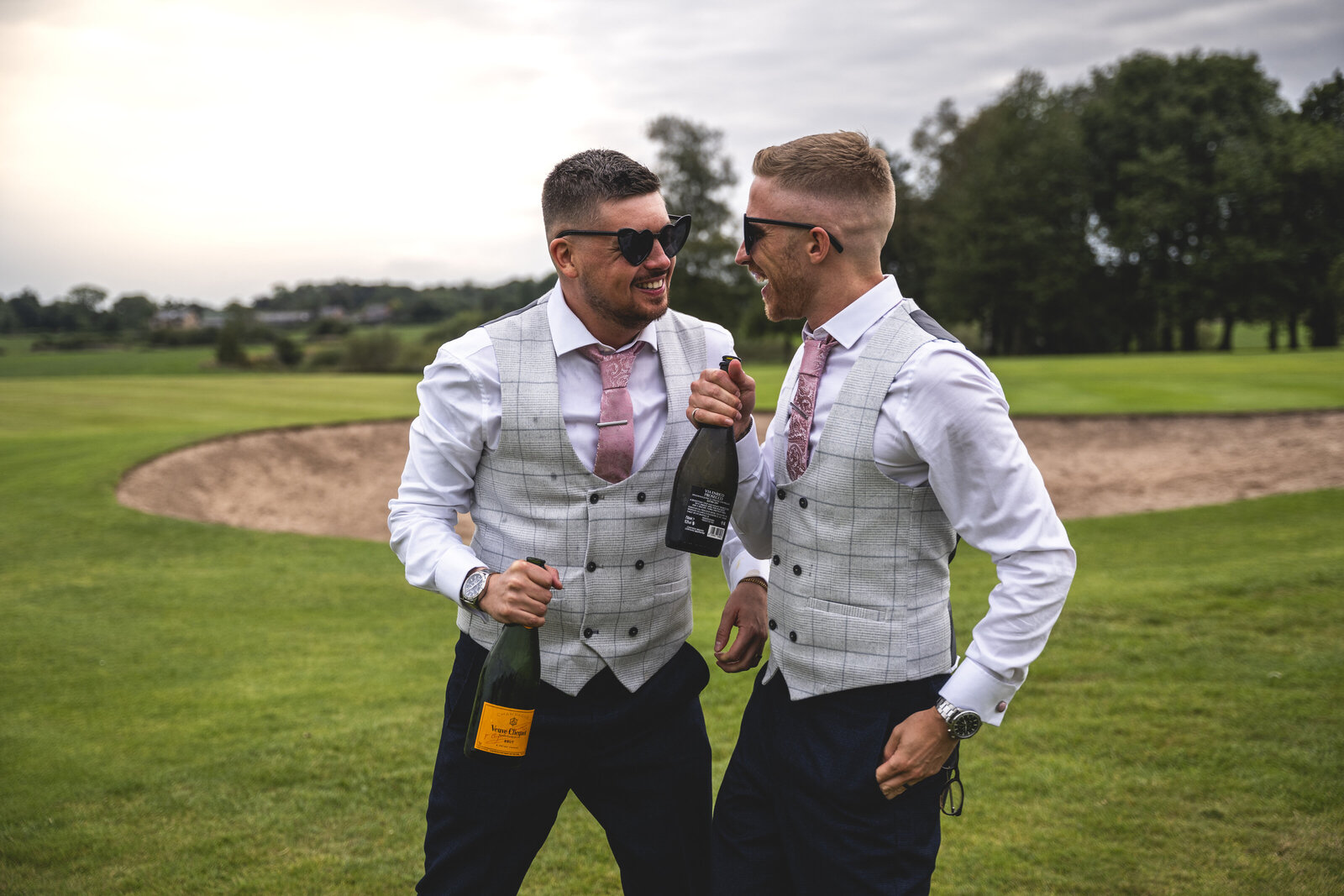 Champagne Spray with Lee & Kurt