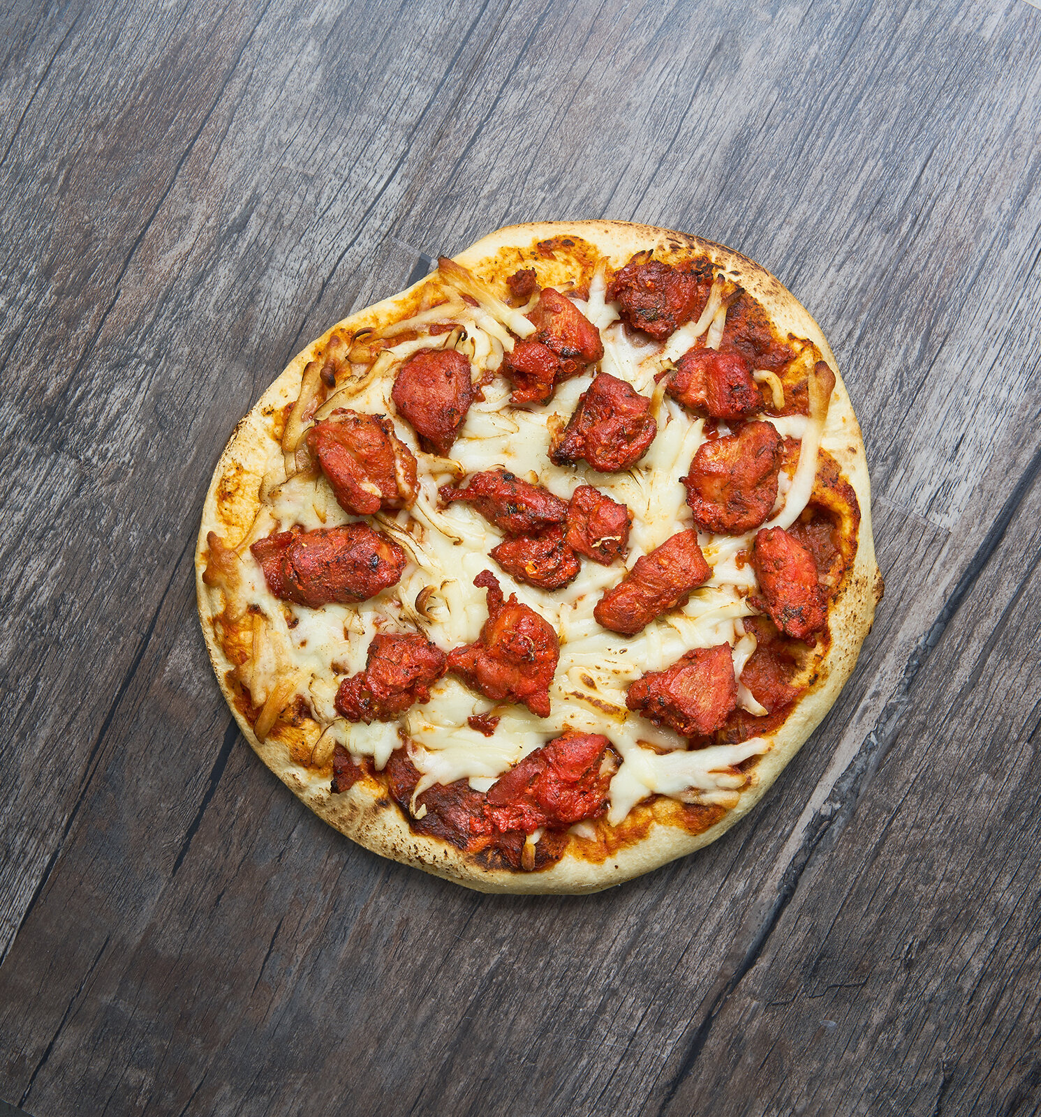 Tandoori Naan Pizza