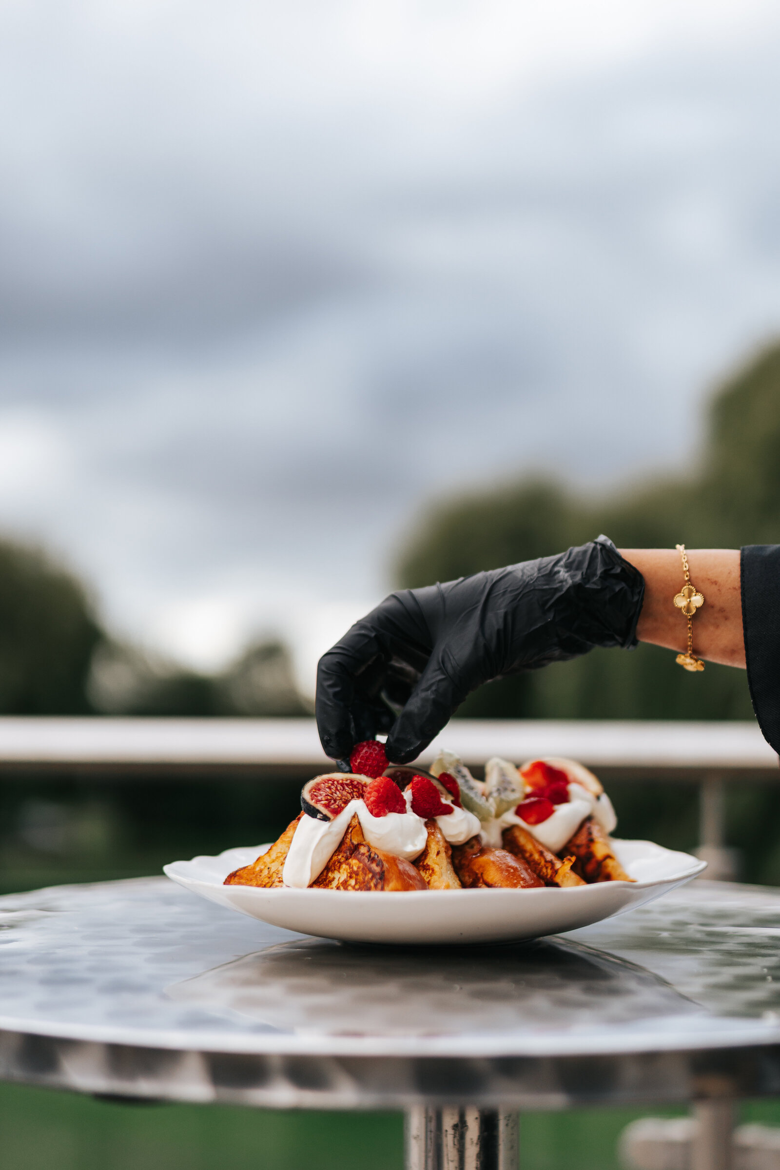 Luxury catering display