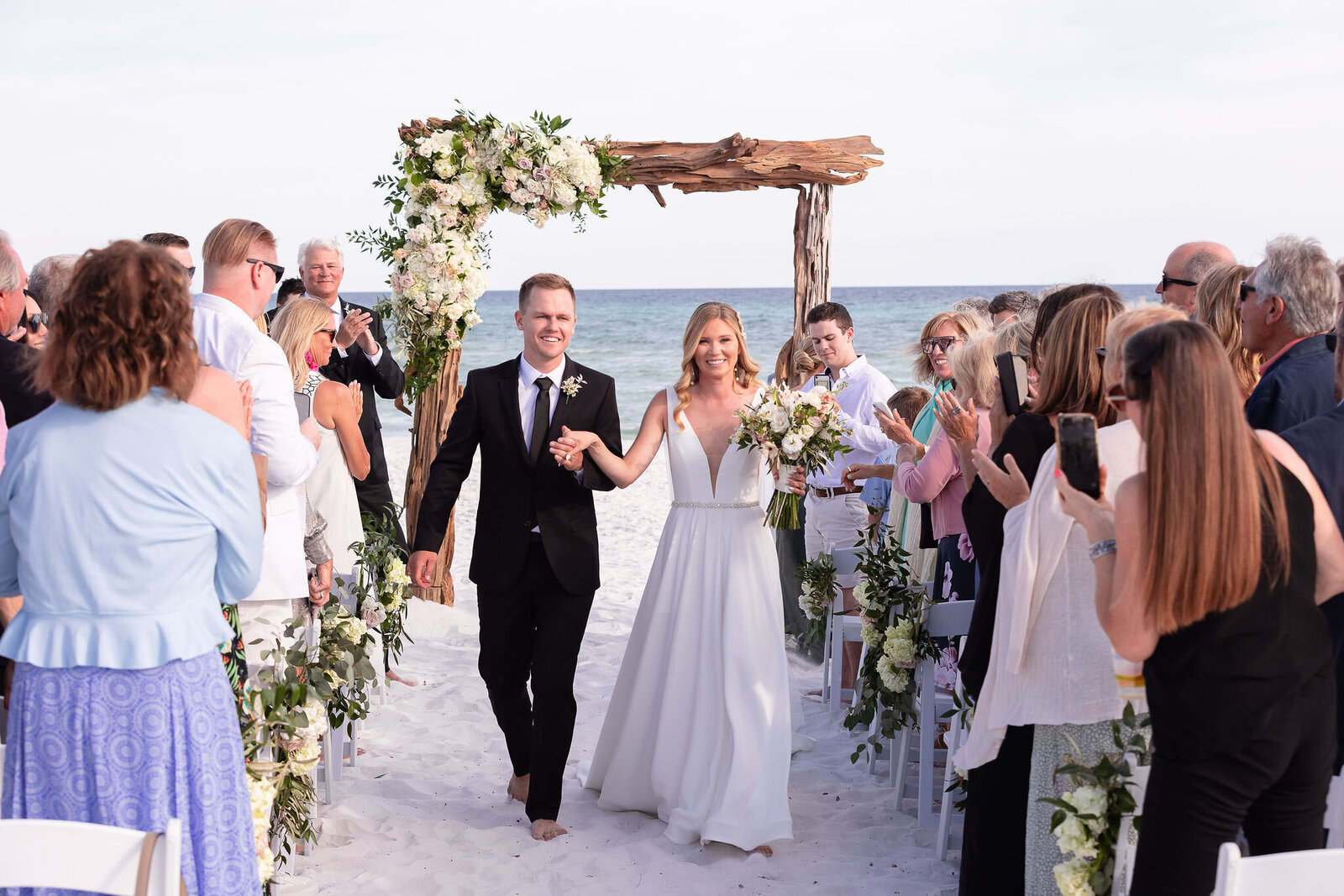 Beach Ceremony at WaterColor Inn + Resort and Lakehouse