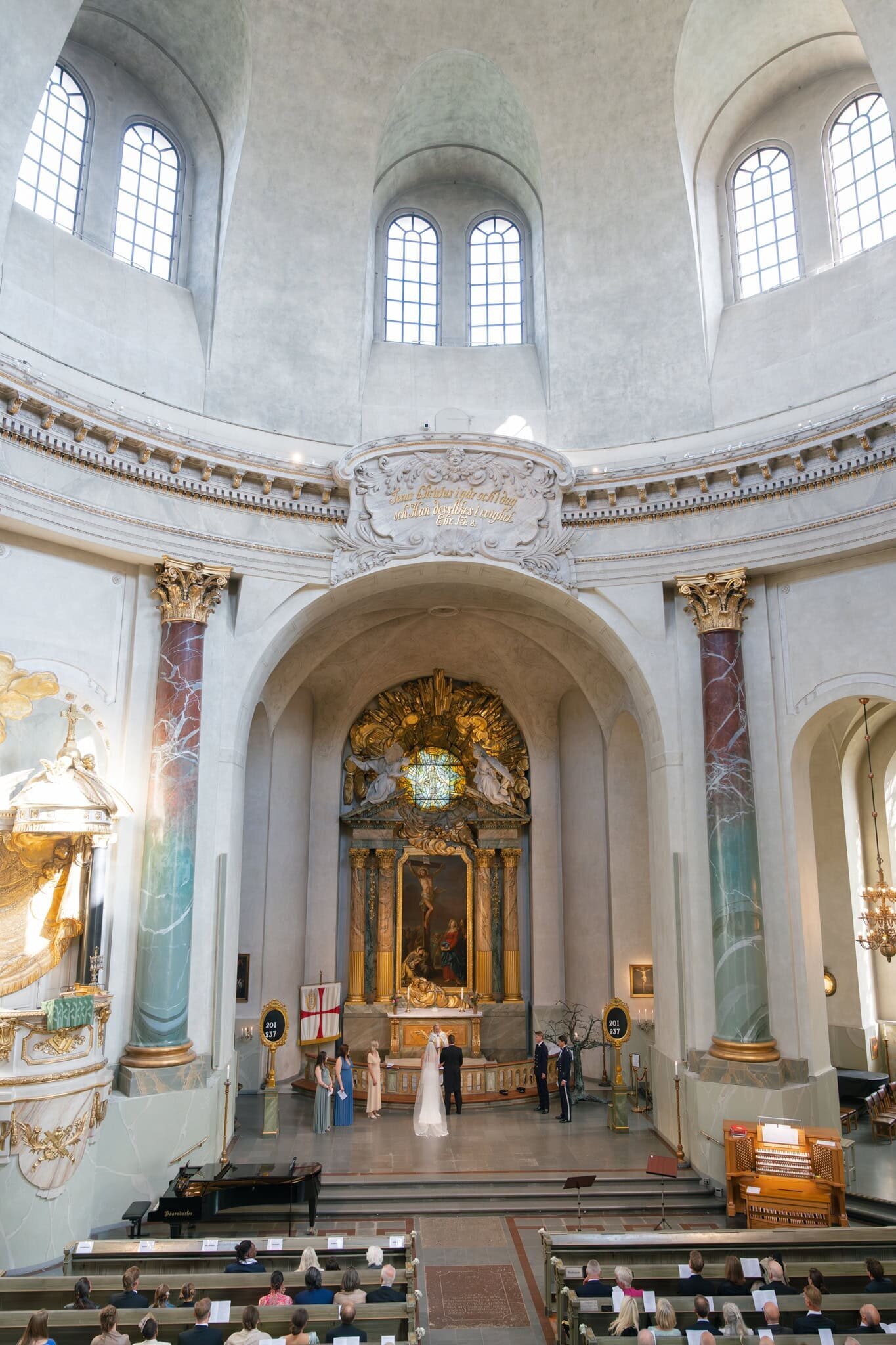 Destination Wedding Photographer in Stockholm Anna Lundgren Wedding at Hedvig Eleonora Church, Hotel Diplomat and M:S Blue Charm in Östermalm Stockholm Sweden19