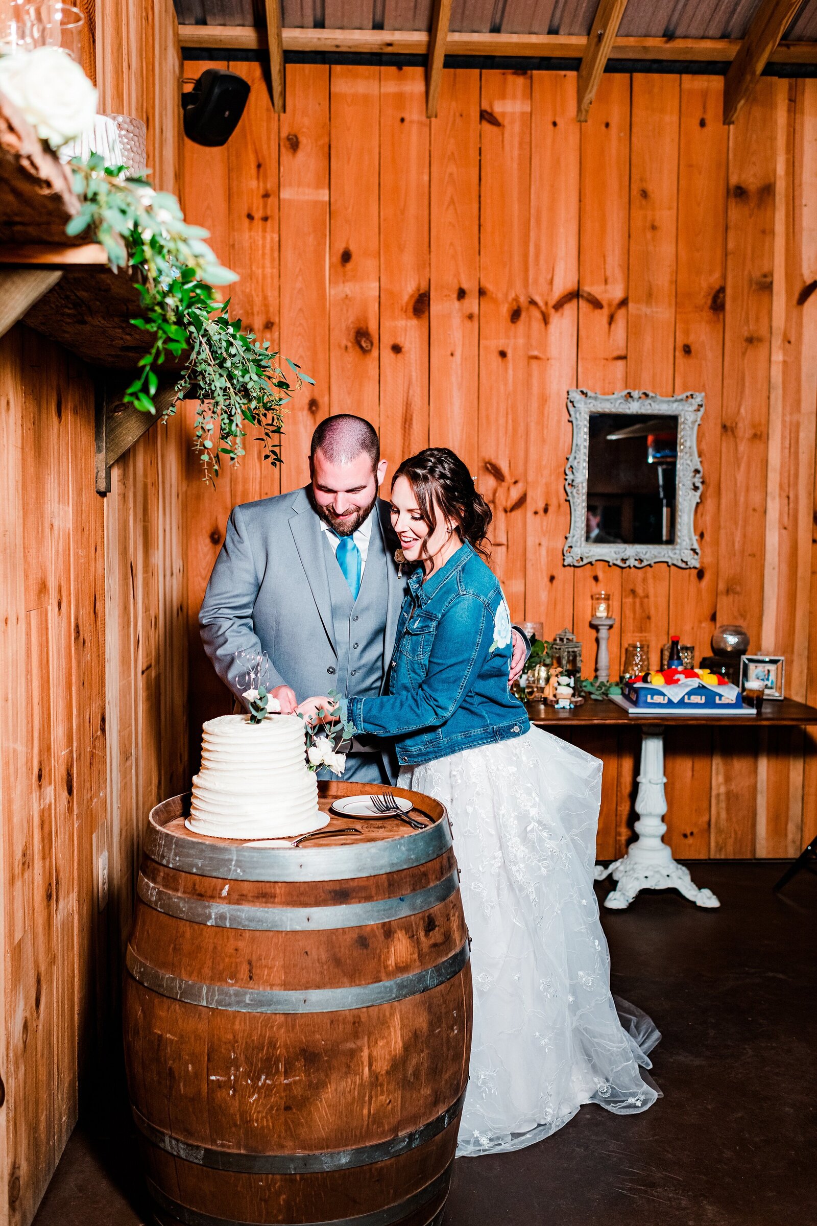 Cake Cutting at Reception | The Delamater House Wedding | Chynna Pacheco Photography-1010