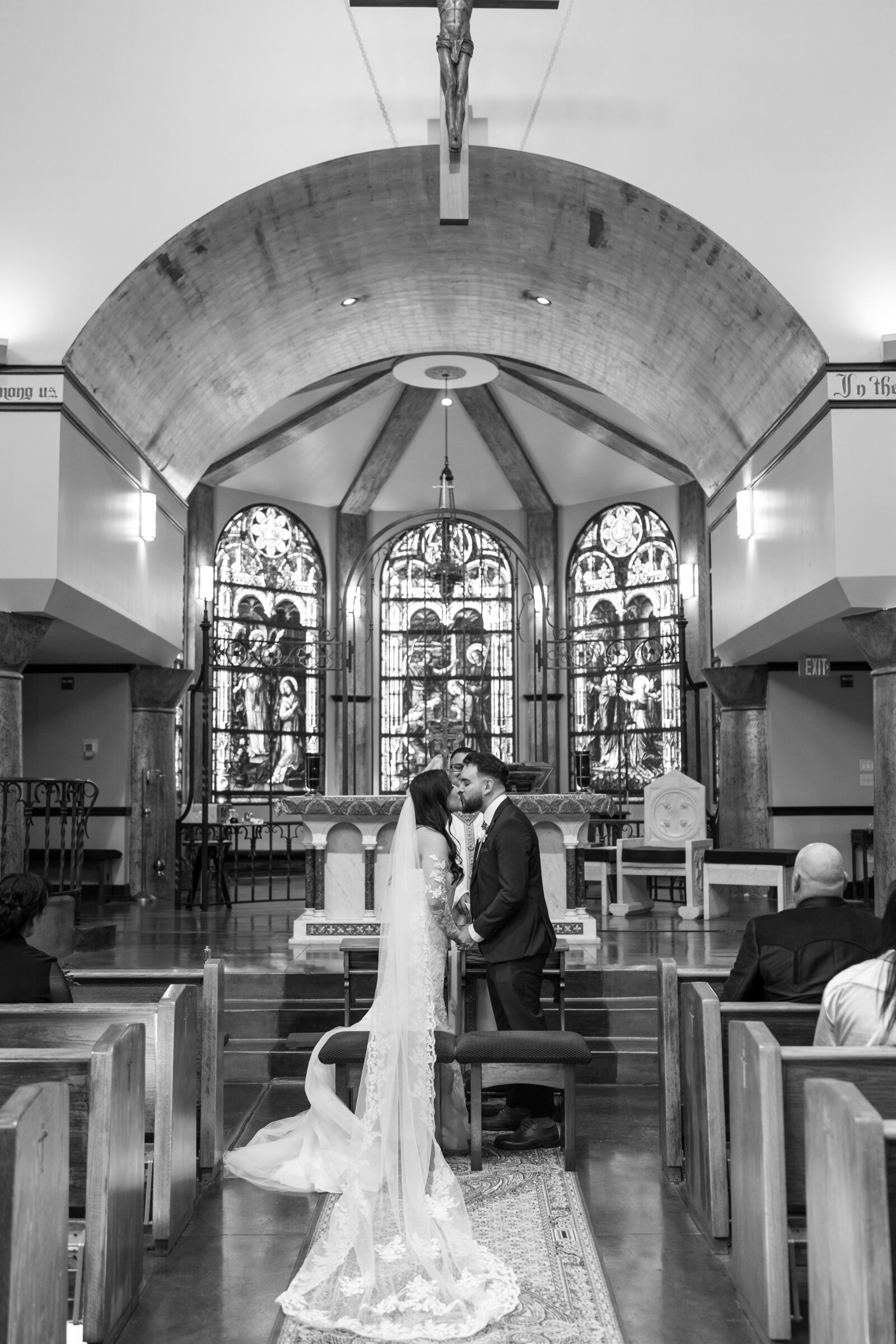 Captured by Madelyn Price Photography, this candid wedding moment reflects the joy and emotion of a special wedding day in Tulsa