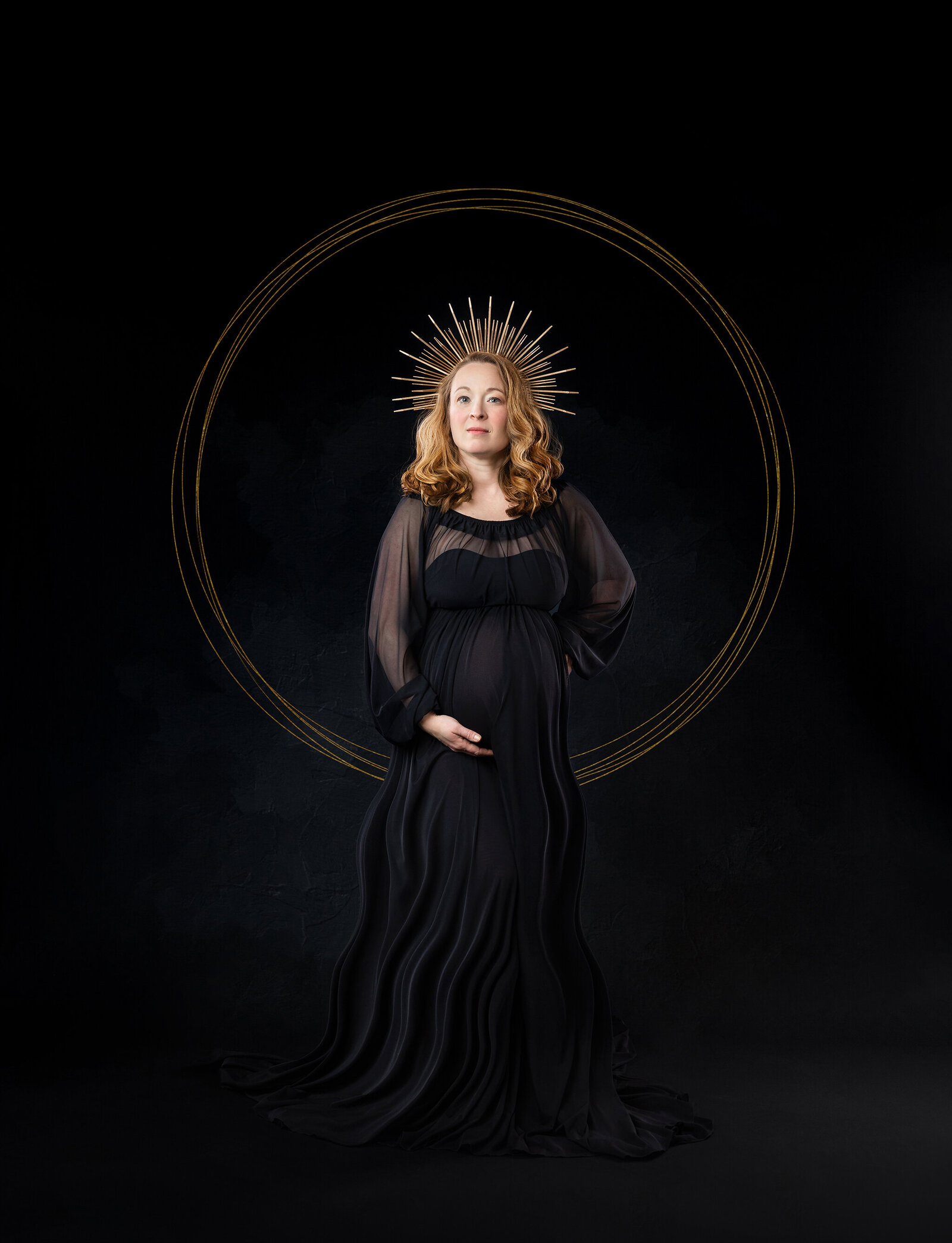 luxury celebrity maternity portrait photographer