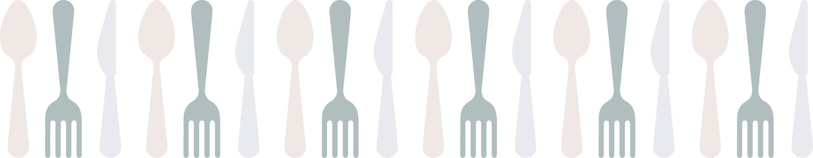 Fork, knife, and spoon pattern