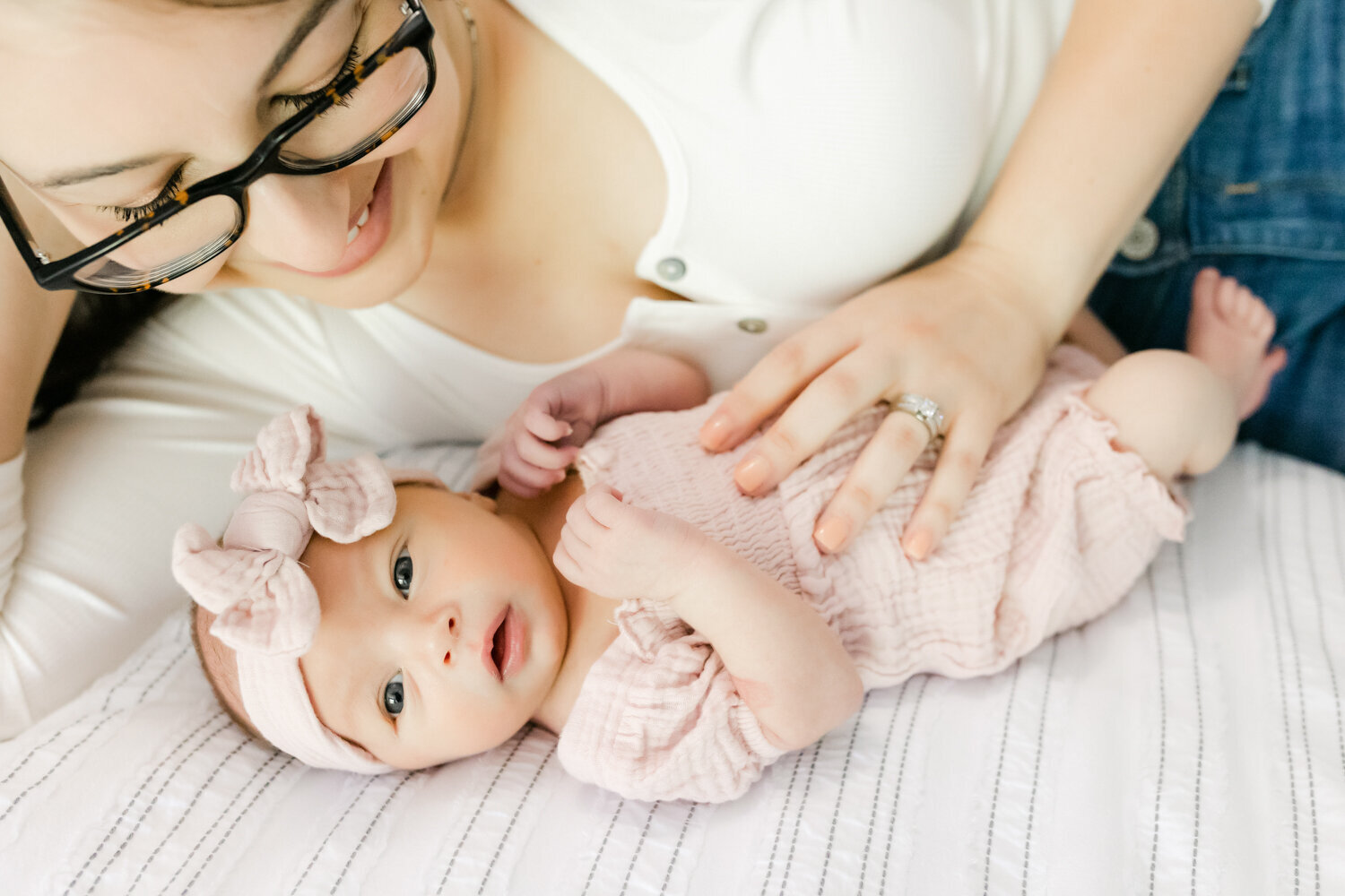newborn photography session in olney
