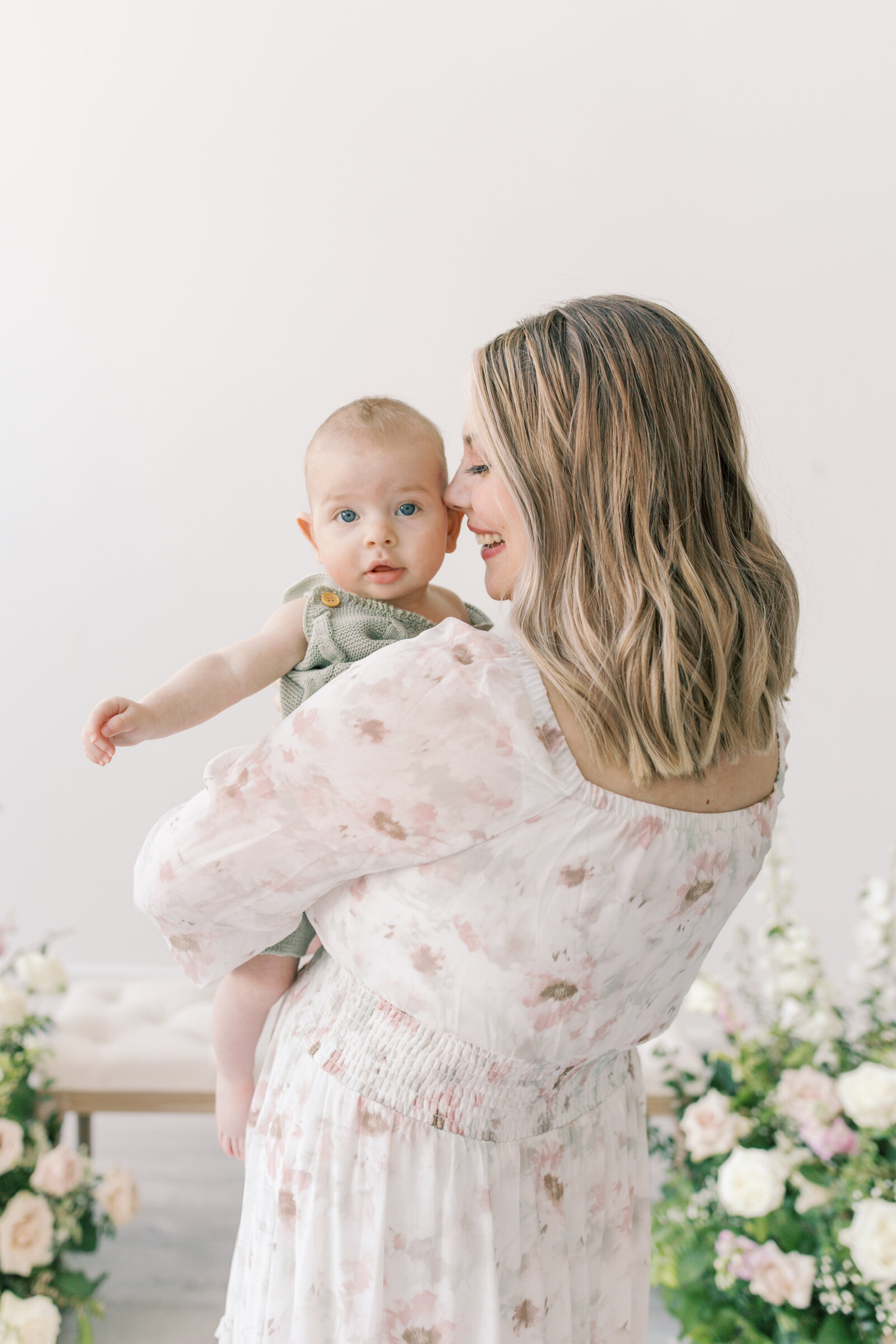 mom with son taken by family photographers spokane