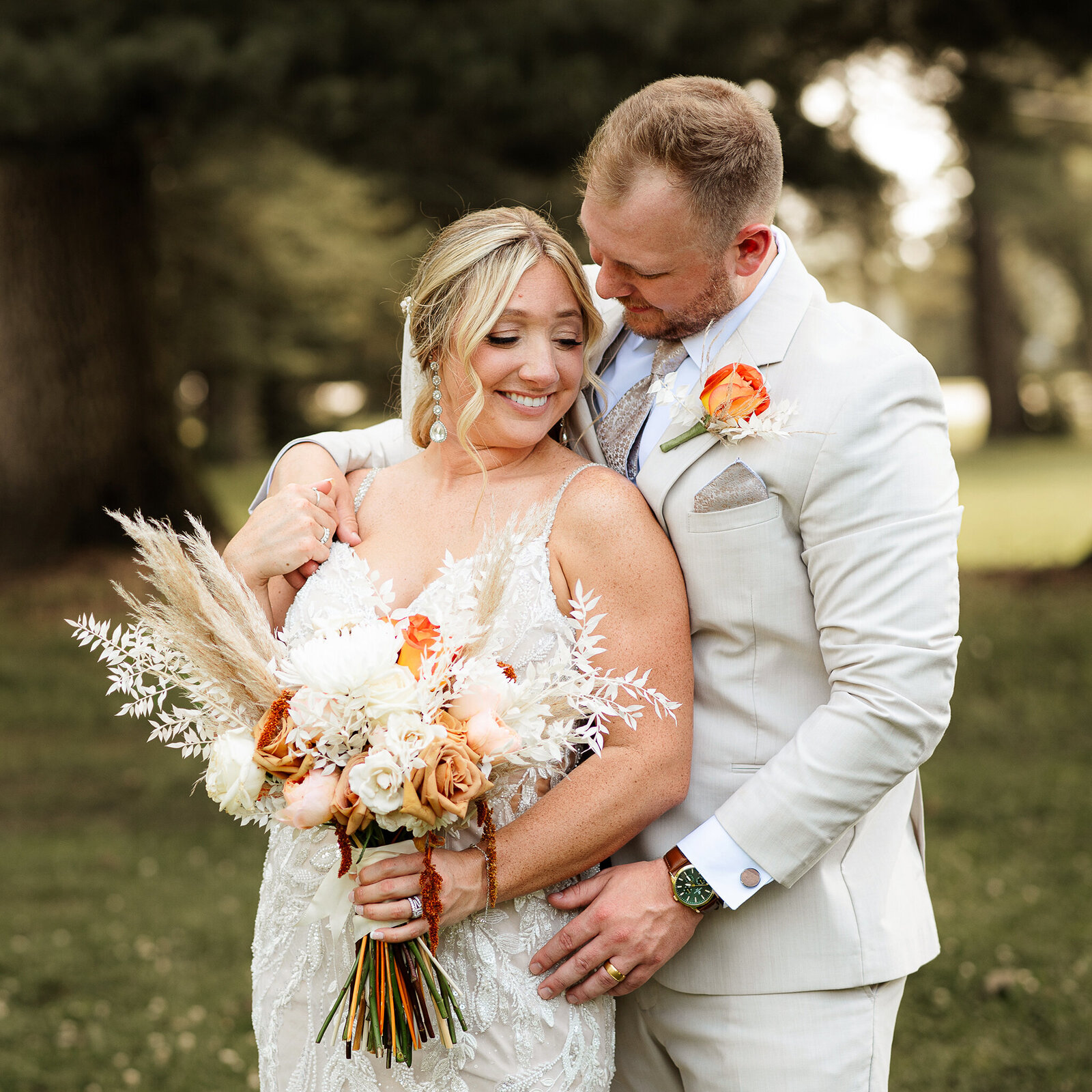 bride and groom