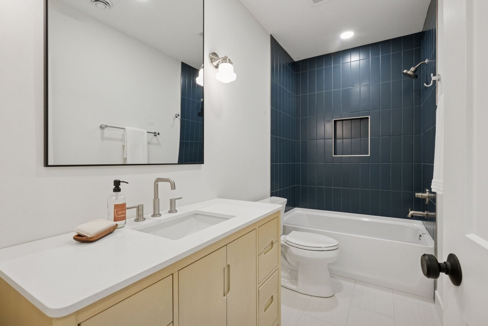 4404 West 58th Street - Lower Level Full Bath with Custom Tilework