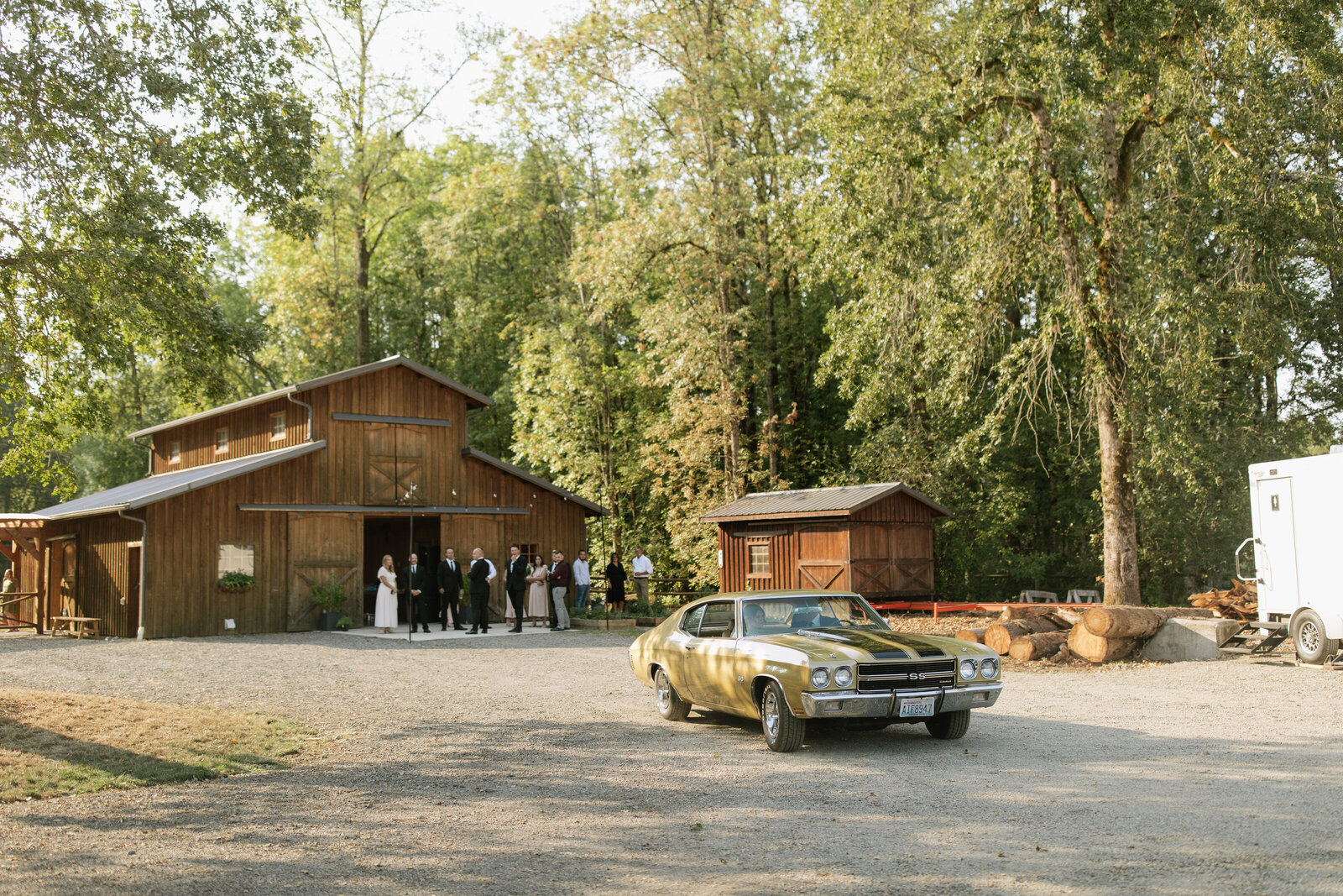 Classic car details by Washington elopement photographers, Erica Rochelle Photography