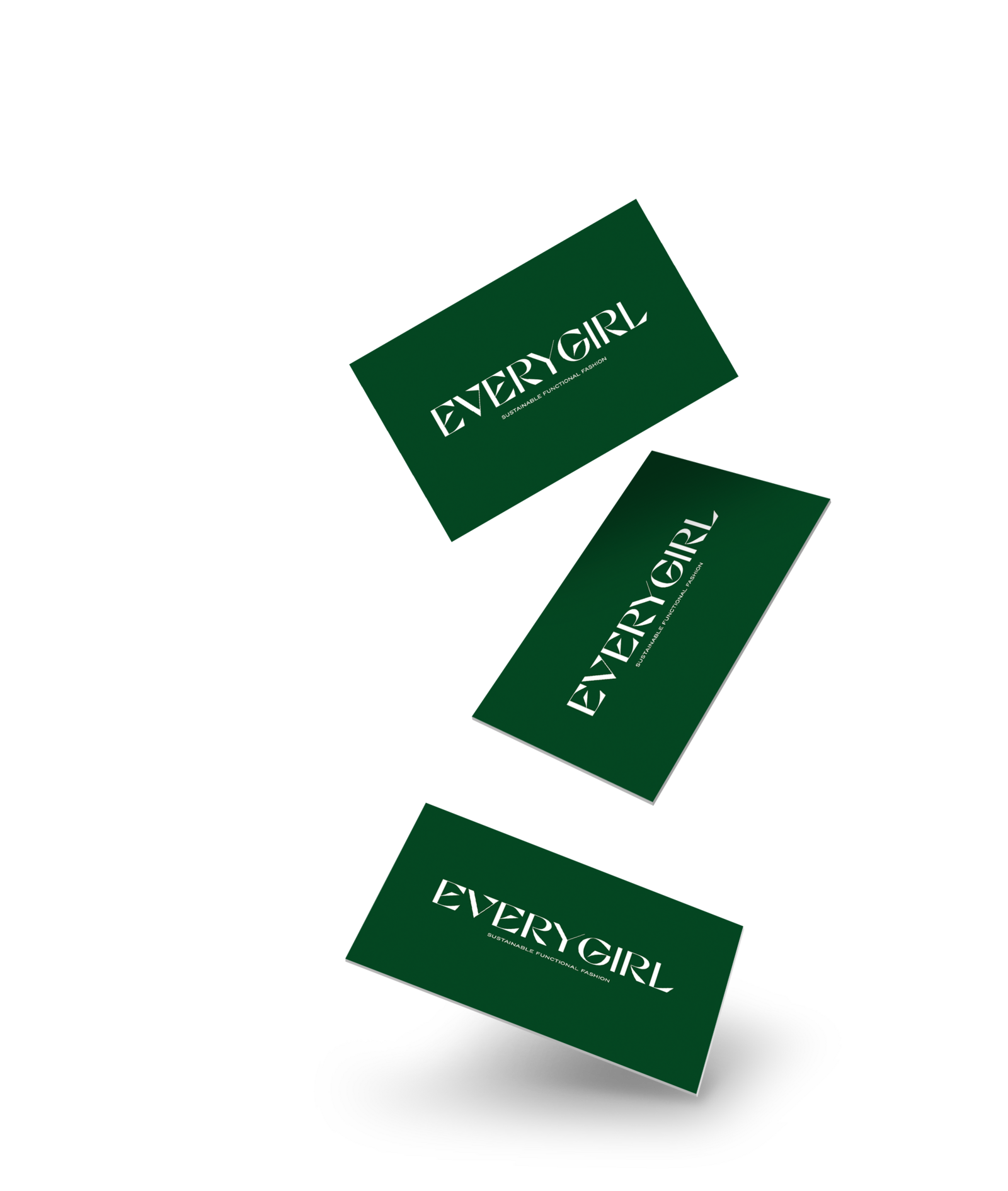 green business cards for small business