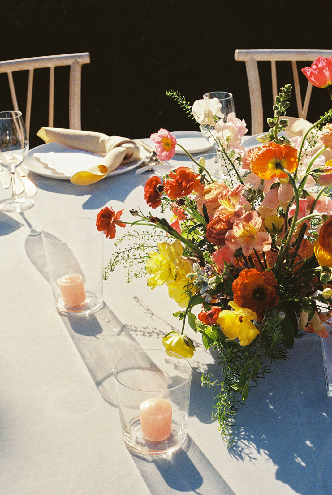 Colorful Bernardus Spring Wedding1
